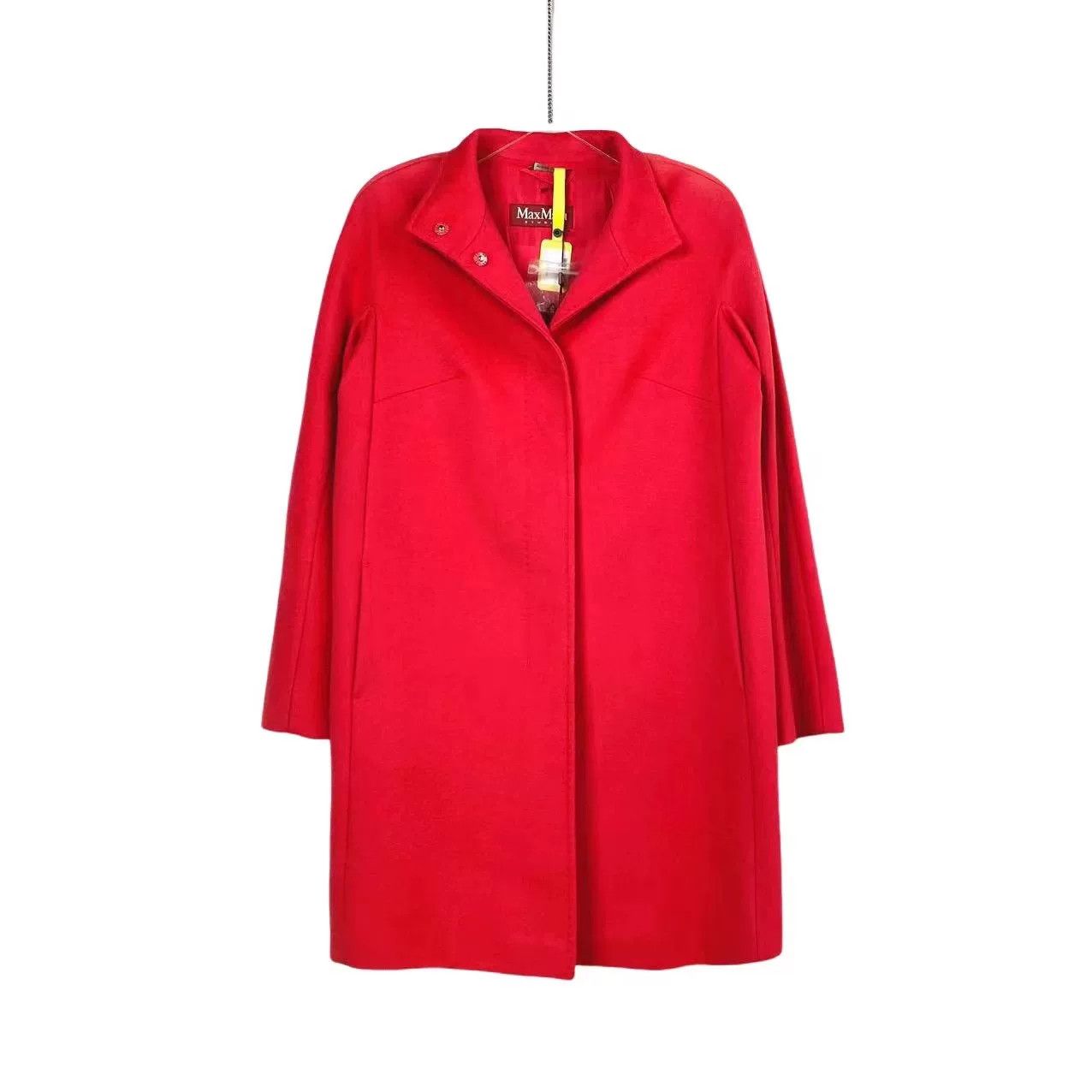 Max Mara Max Mara Red Wool Coat Size 40 Size US L / EU 52-54 / 3 - 1 Thumbnail