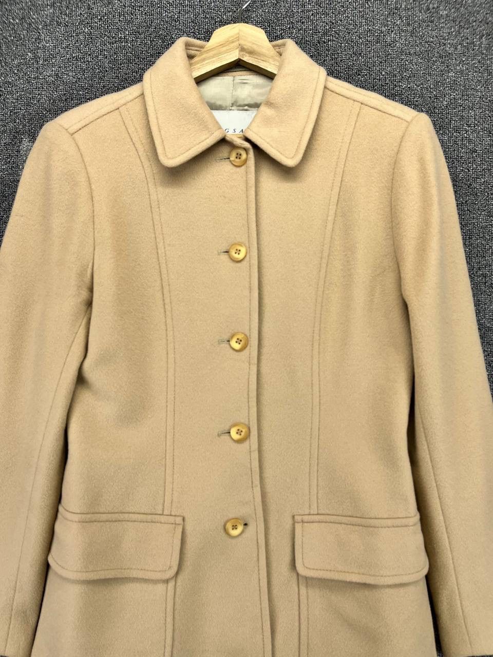Jigsaw Vintage Jigsaw England Button Up Wool Jacket Size M / US 6-8 / IT 42-44 - 5 Thumbnail