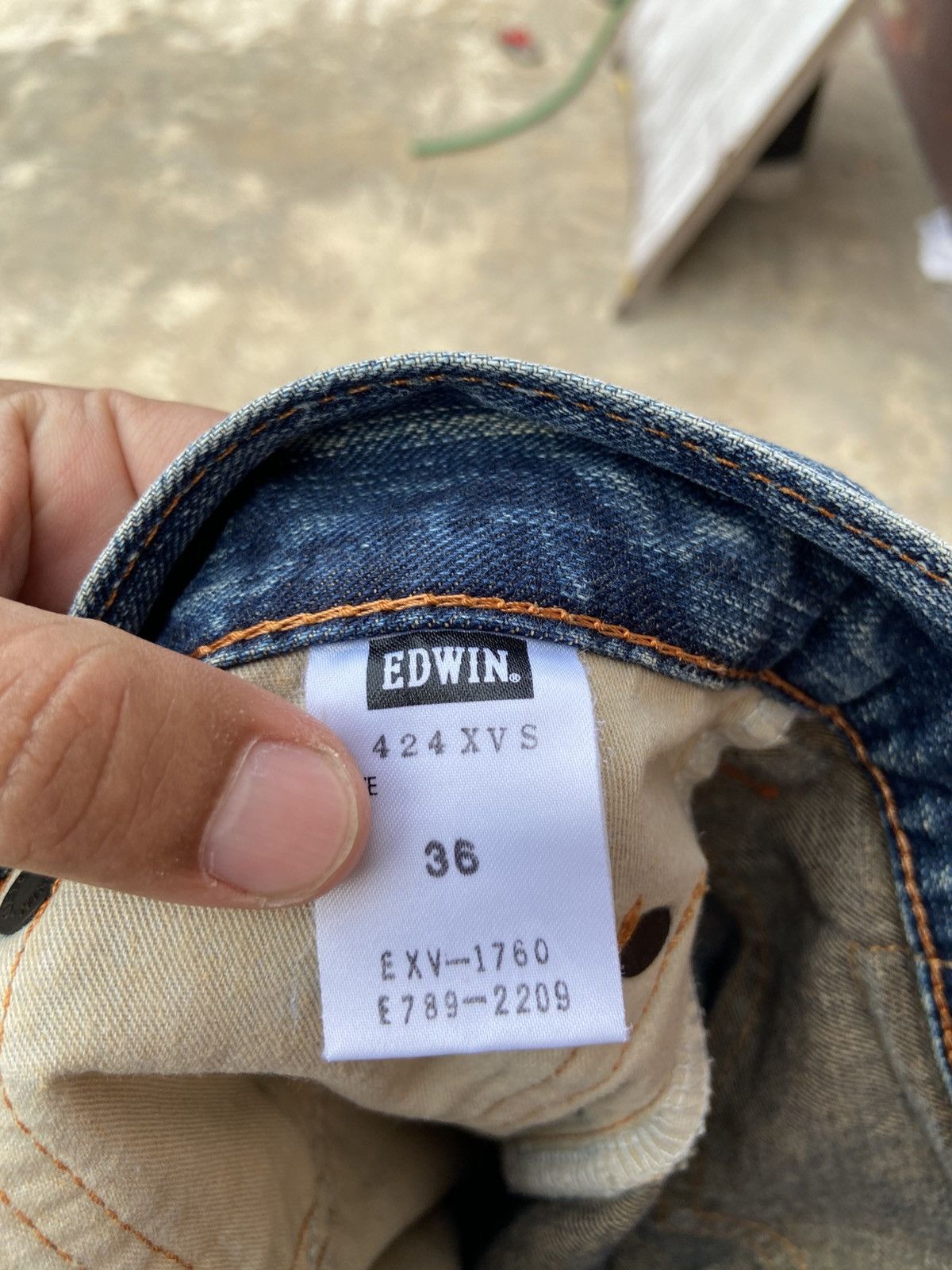 Edwin Edwin Exclusive Vintage Distressed Pant Size US 38 / EU 54 - 9 Thumbnail
