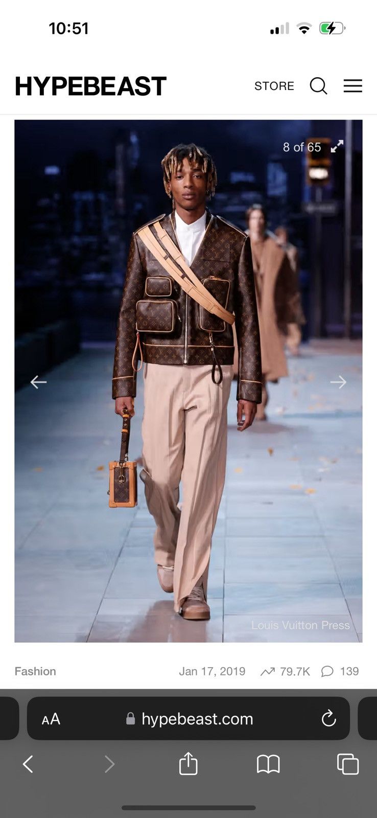 Louis Vuitton Louis Vuitton Admiral Monogram Jacket Virgil Abloh