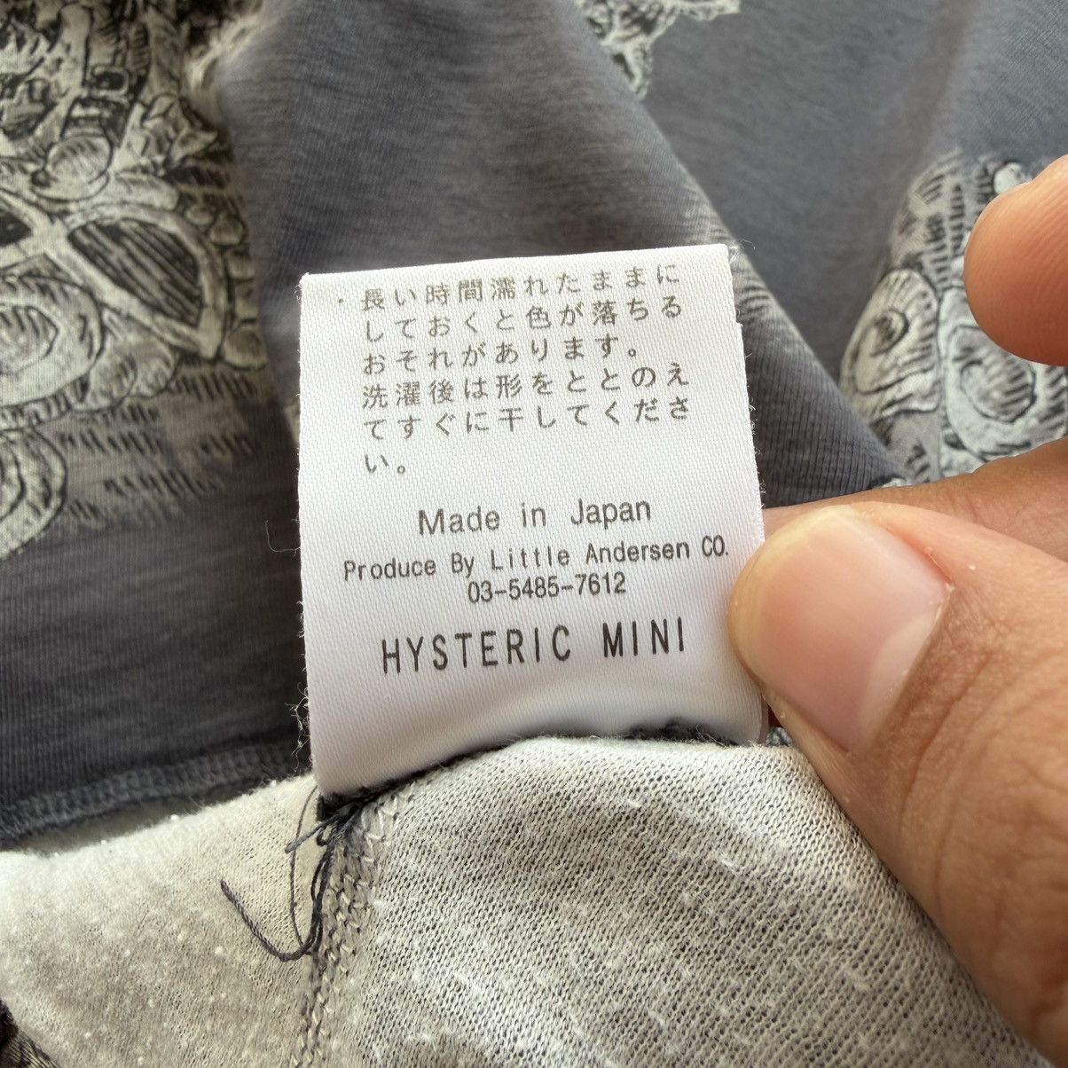 Hysteric Glamour Vintage Hysteric Mini Rockstar Tee Shirt Size US XS / EU 42 / 0 - 4 Thumbnail
