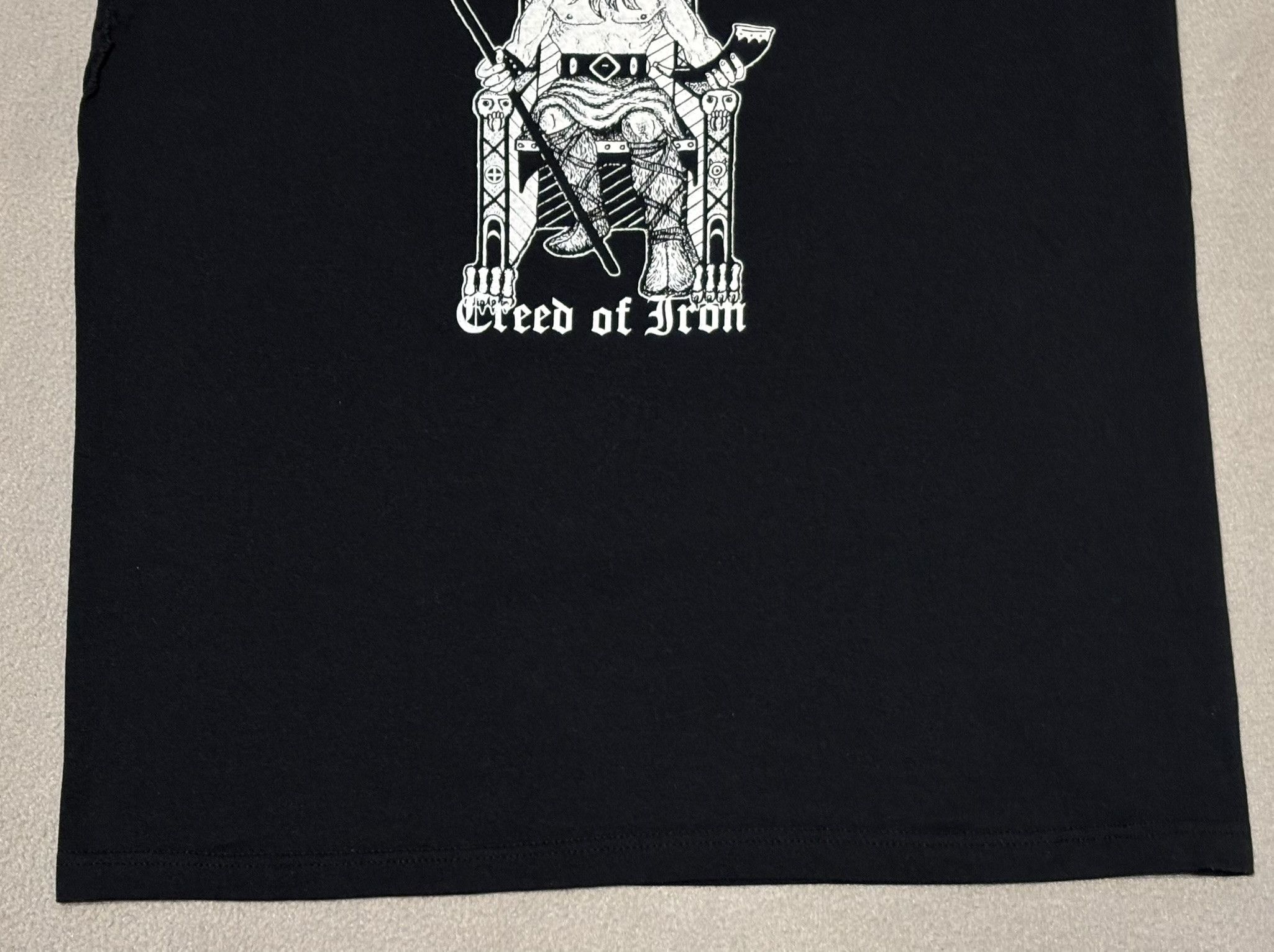 Band Tees Graveland Creed of Iron 2000 Screen Stars T-Shirt Size L Size US XL / EU 56 / 4 - 6 Thumbnail