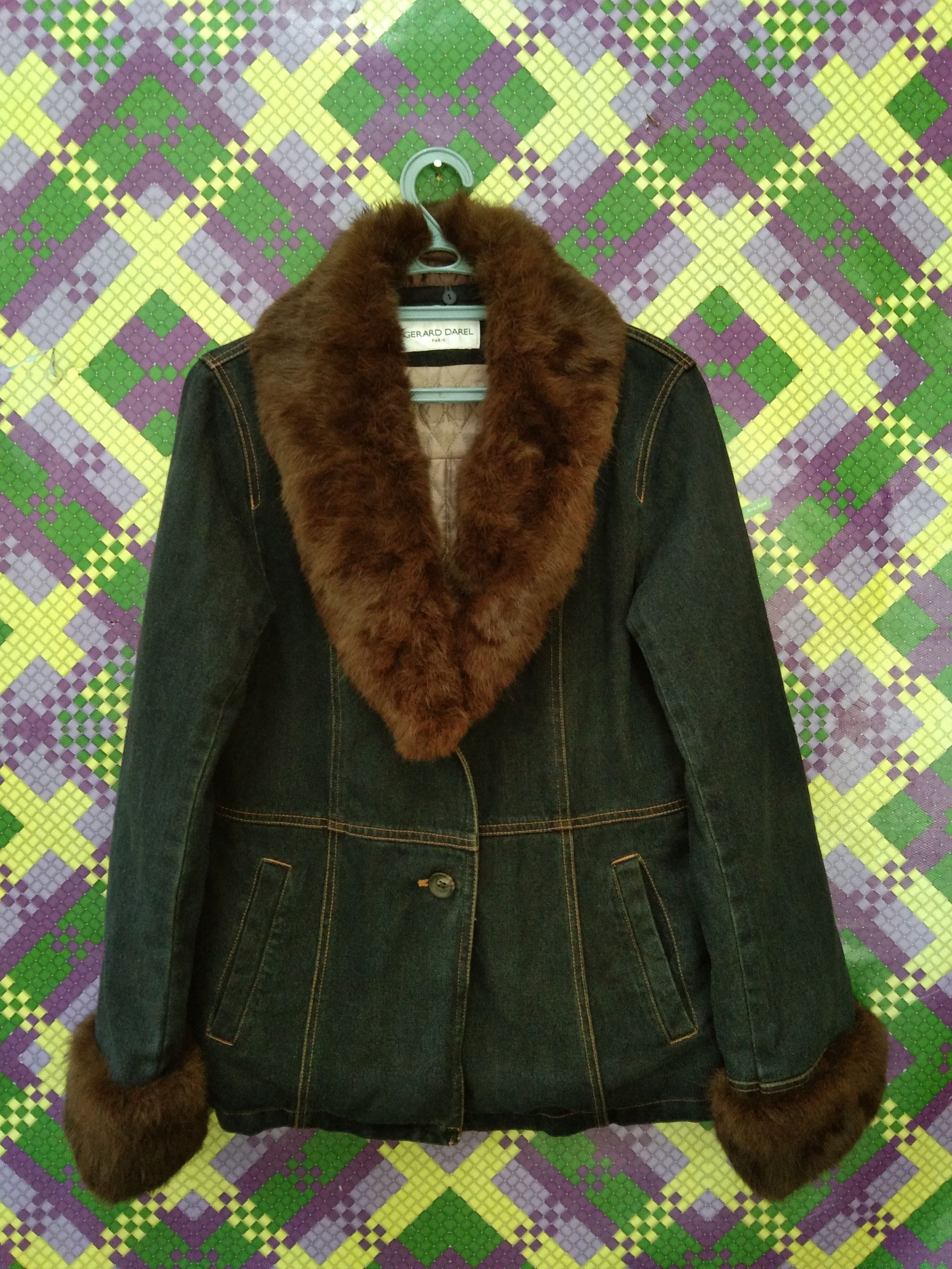 Designer GERARD DAREL PARIS DENIM JACKET. Size M / US 6-8 / IT 42-44 - 1 Thumbnail