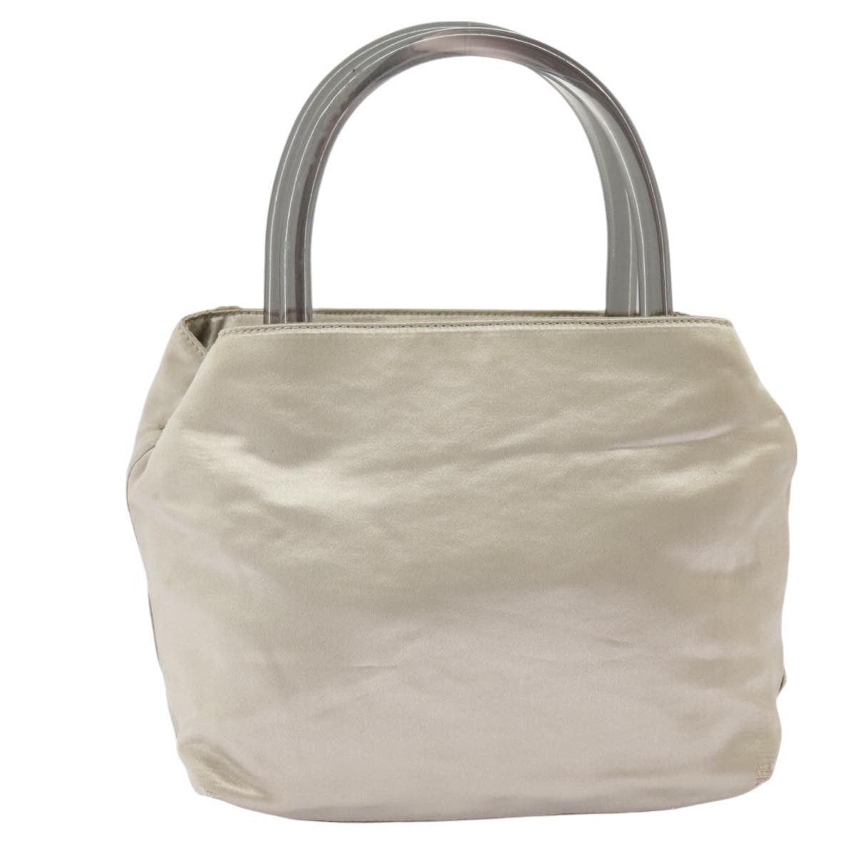 Prada PRADA Tote Bag Satin Plastic Silver Silver Size ONE SIZE - 2 Thumbnail