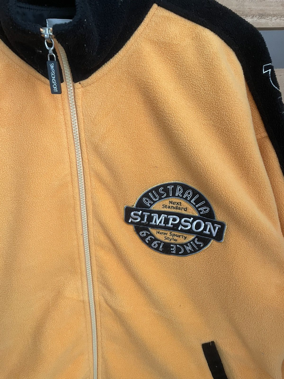 Japanese Brand Vintage Fleece Jacket Simpson Sport Australia Size US L / EU 52-54 / 3 - 4 Thumbnail