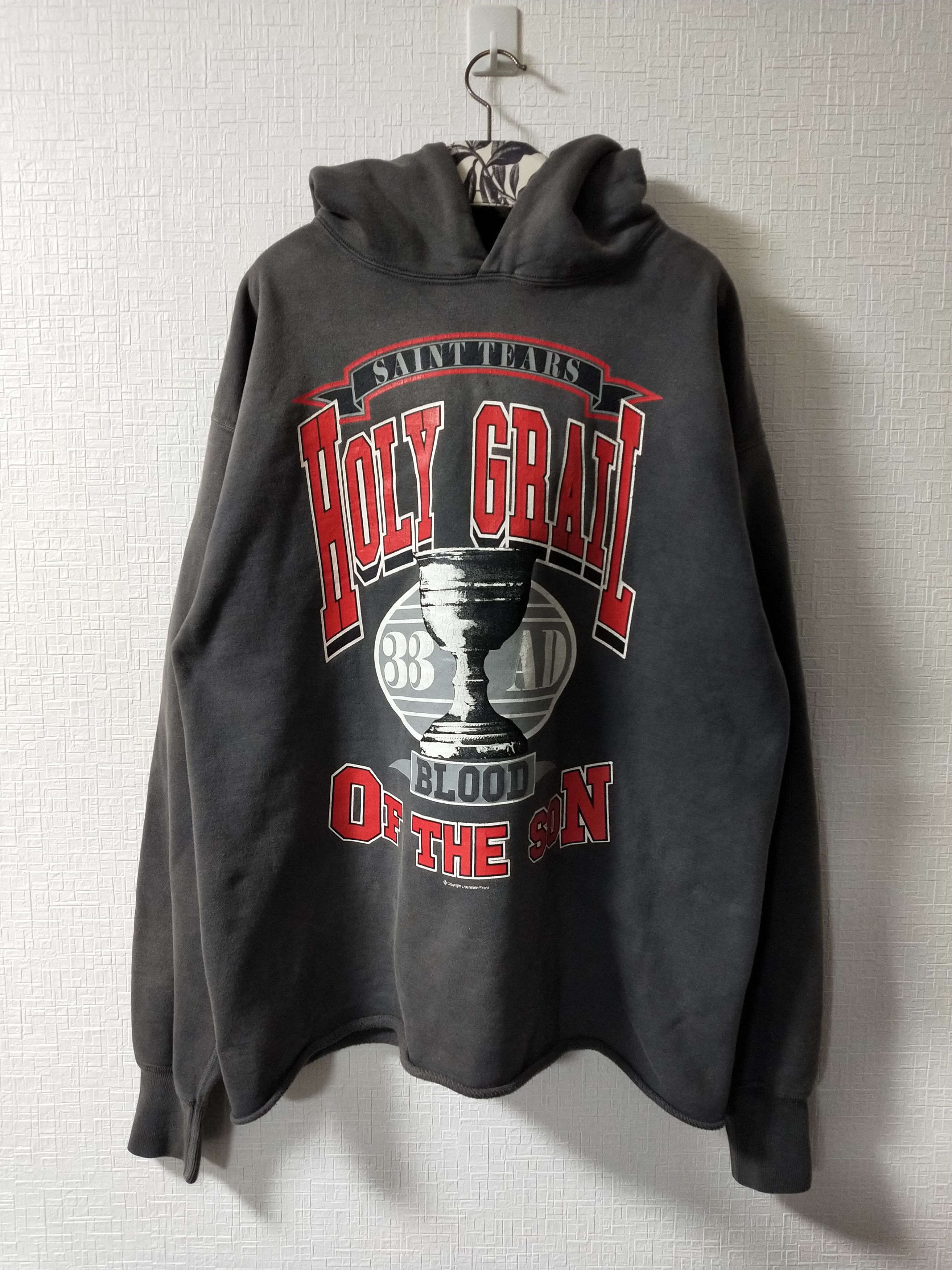 DENIM TEARS × Saint Michael Saint Tears 'Holy Grail' Hoodie Size US XL / EU 56 / 4 - 1 Thumbnail