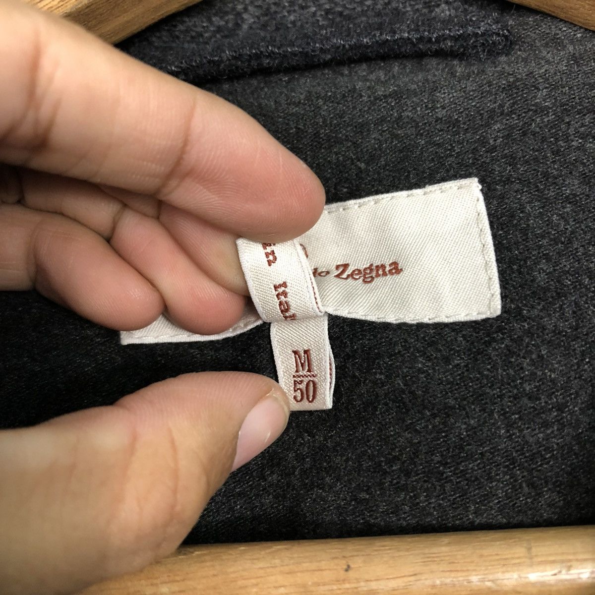 Ermenegildo Zegna 🔥VINTAGE CHORE WOOL WORK JACKET ERMENEGILDO ZEGNA ITALY Size US M / EU 48-50 / 2 - 22 Thumbnail