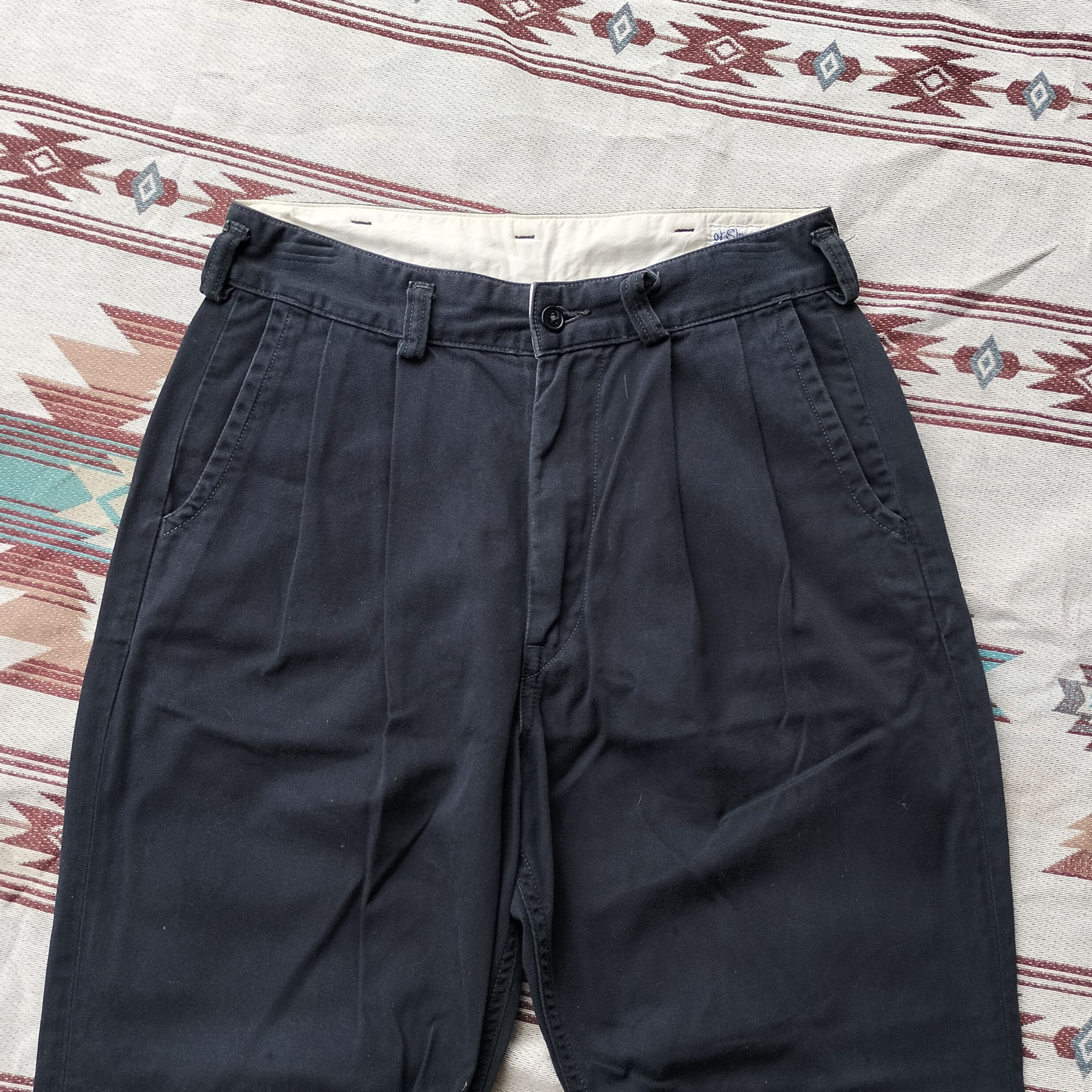Orslow Orslow pleated billy jean throuser pants Size US 28 / EU 44 - 2 Thumbnail