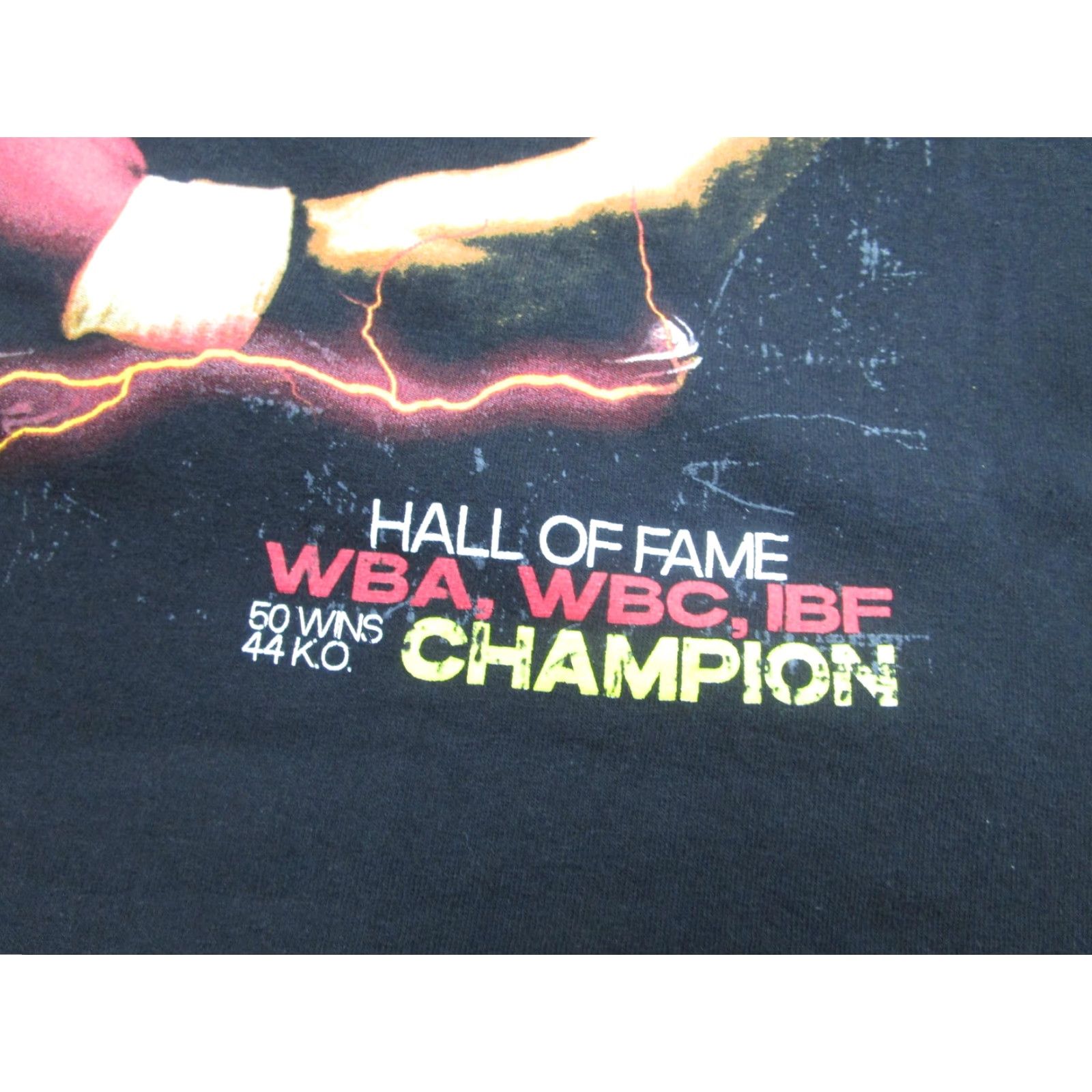 Champion Mike Tyson Shirt Black Iron Mike Boxing Hall Of Fame Champion Tee Mens XL Size US XL / EU 56 / 4 - 3 Thumbnail