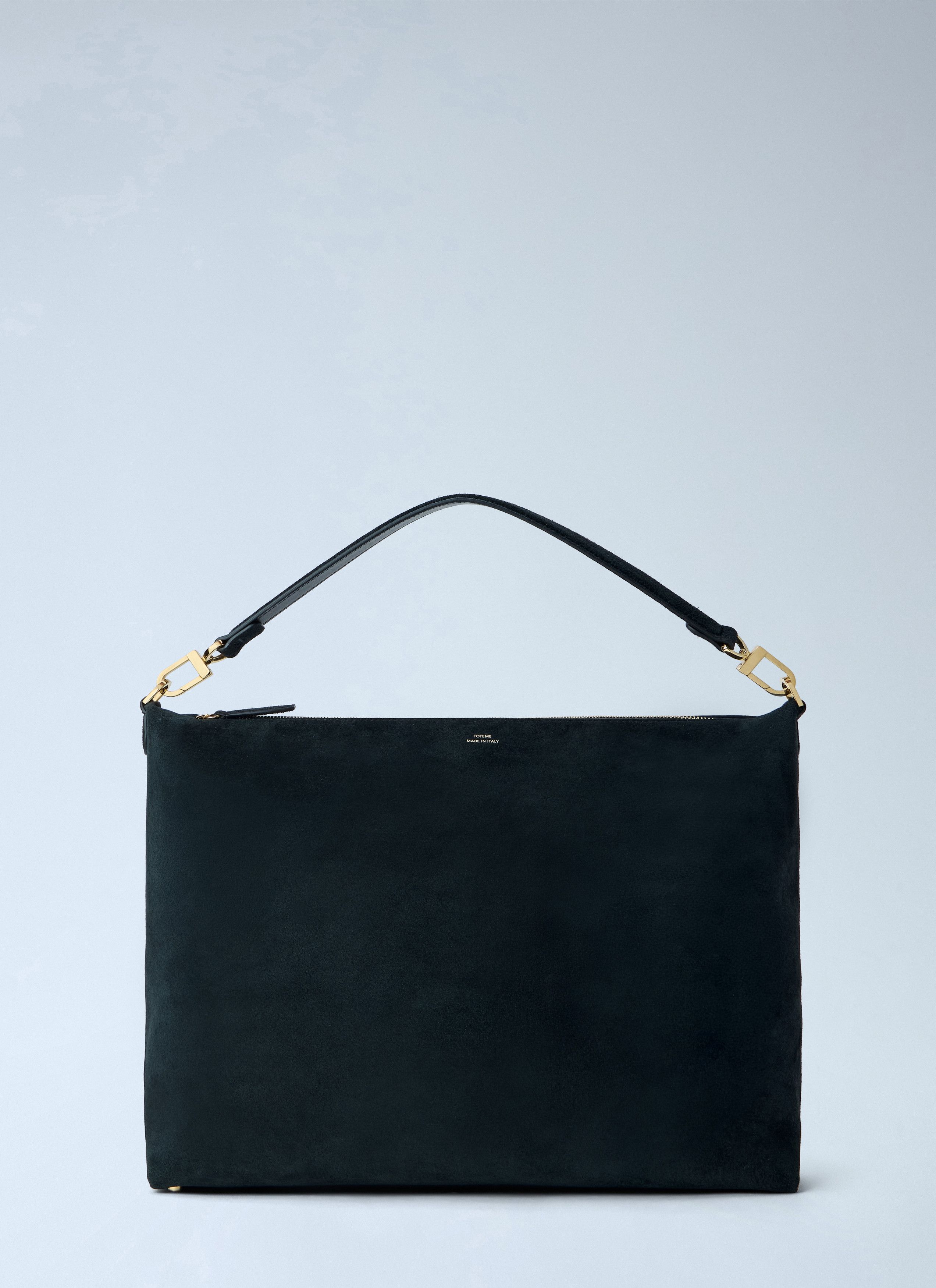 Toteme Toteme Medium Bevel Suede Shoulder Bag Size ONE SIZE - 1 Thumbnail
