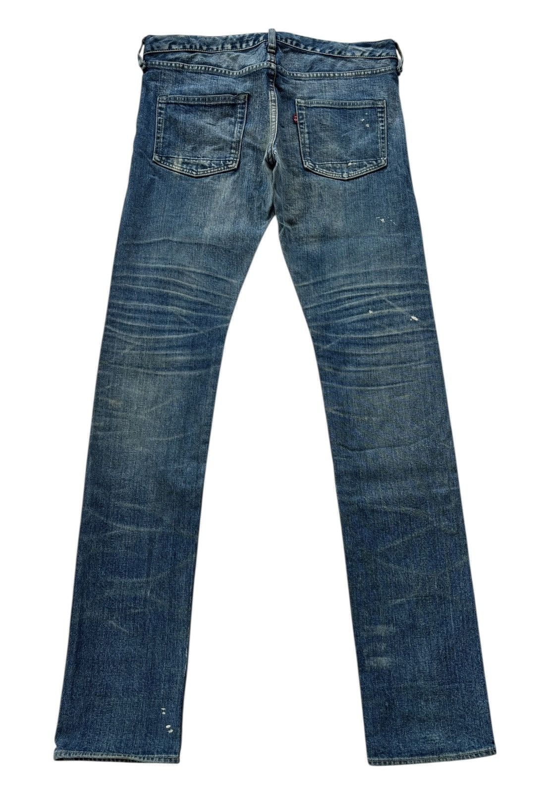Helmut Lang 🔥REM GO TO HOLLYWOOD PAINTER SELVEDGE DENIM SKINNY JEANS Size US 32 / EU 48 - 4 Thumbnail