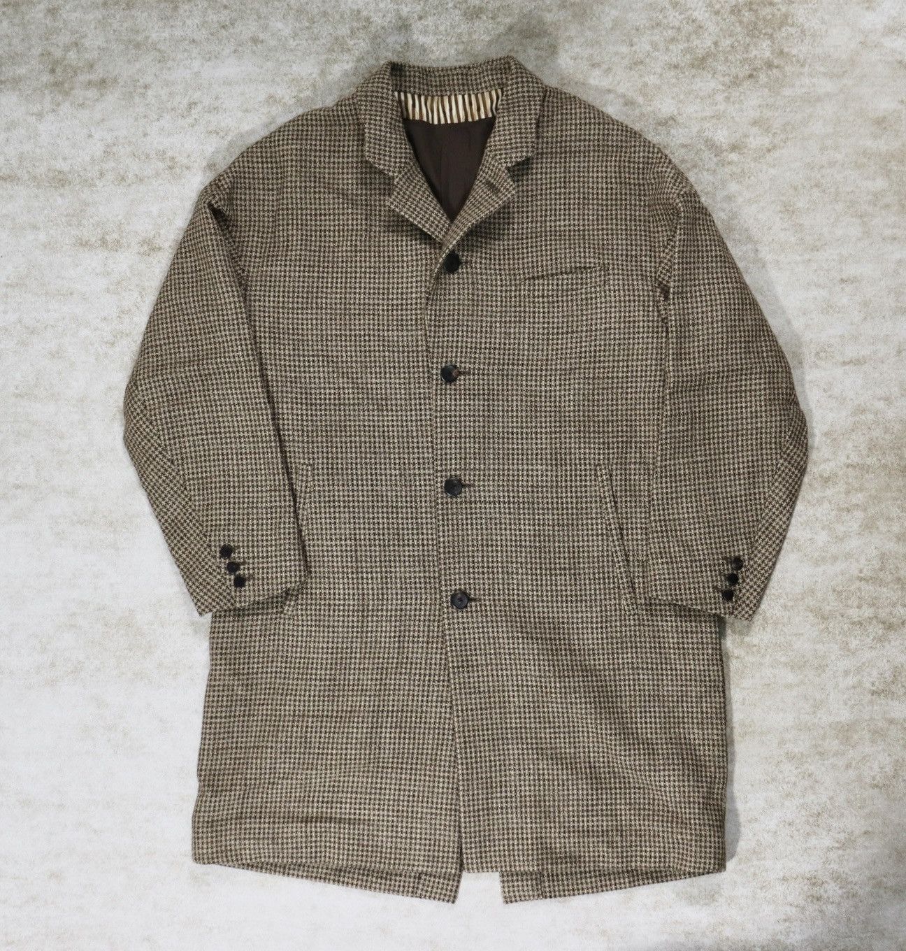 Visvim 21aw Hammons Coat（Tweed）