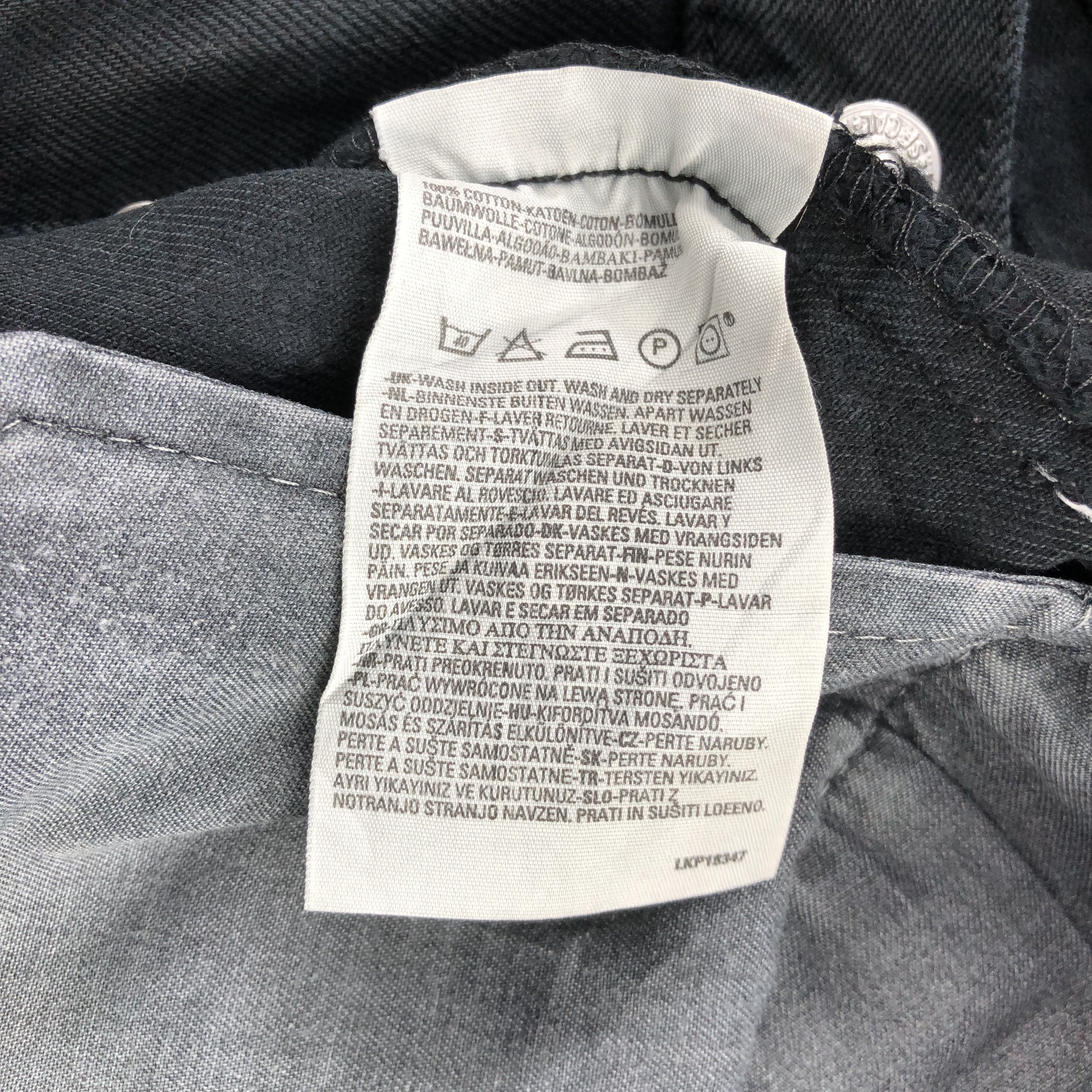 Levi's Vintage 90s Distress Levis 501 Jeans-J1428 Size US 35 - 11 Thumbnail