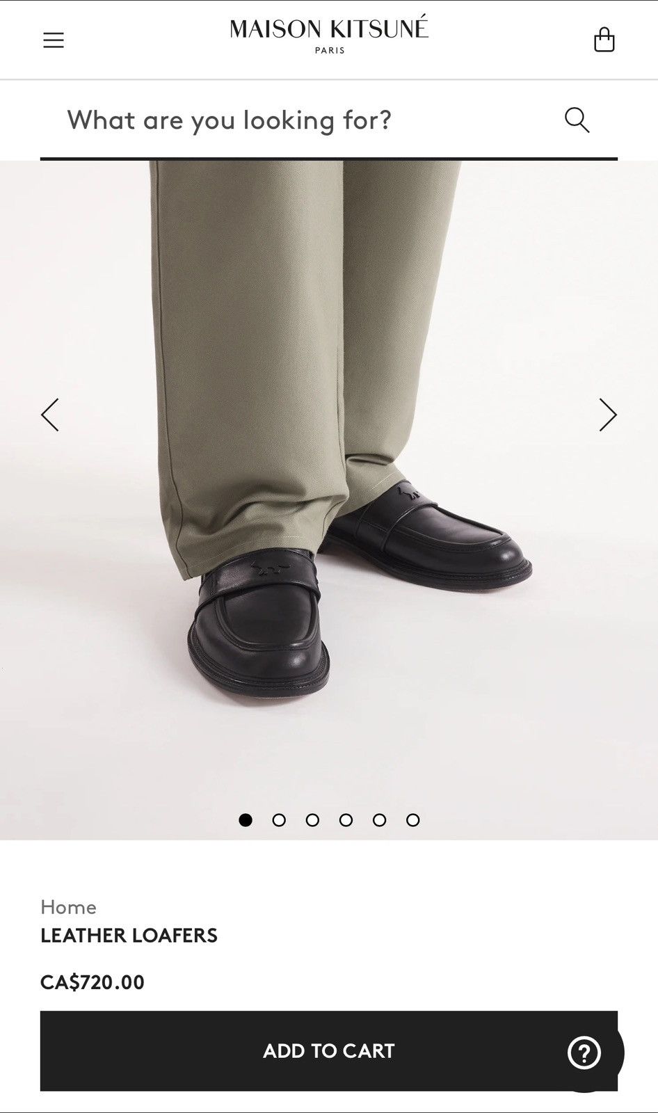Maison Kitsune Maison Kitsunè Leather Loafers Size US 10 / EU 43 - 6 Thumbnail