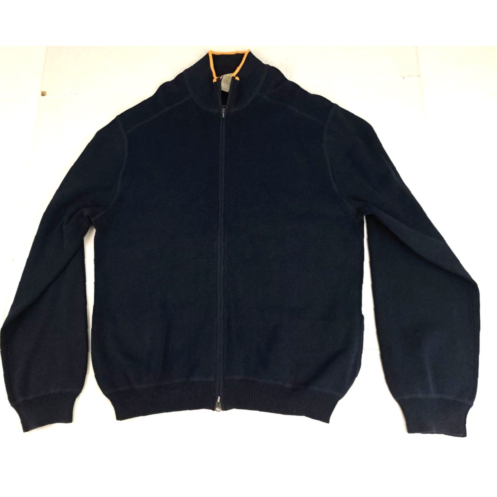 X-LARGE VINTAGE Field Gear Cardigan Sweater X-Large Blue Cotton Knit Full Zip Long Sleeve V-Neck Pockets Unisex Adults Winter Fall Casual Shirt? Size US XL / EU 56 / 4 - 2 Thumbnail