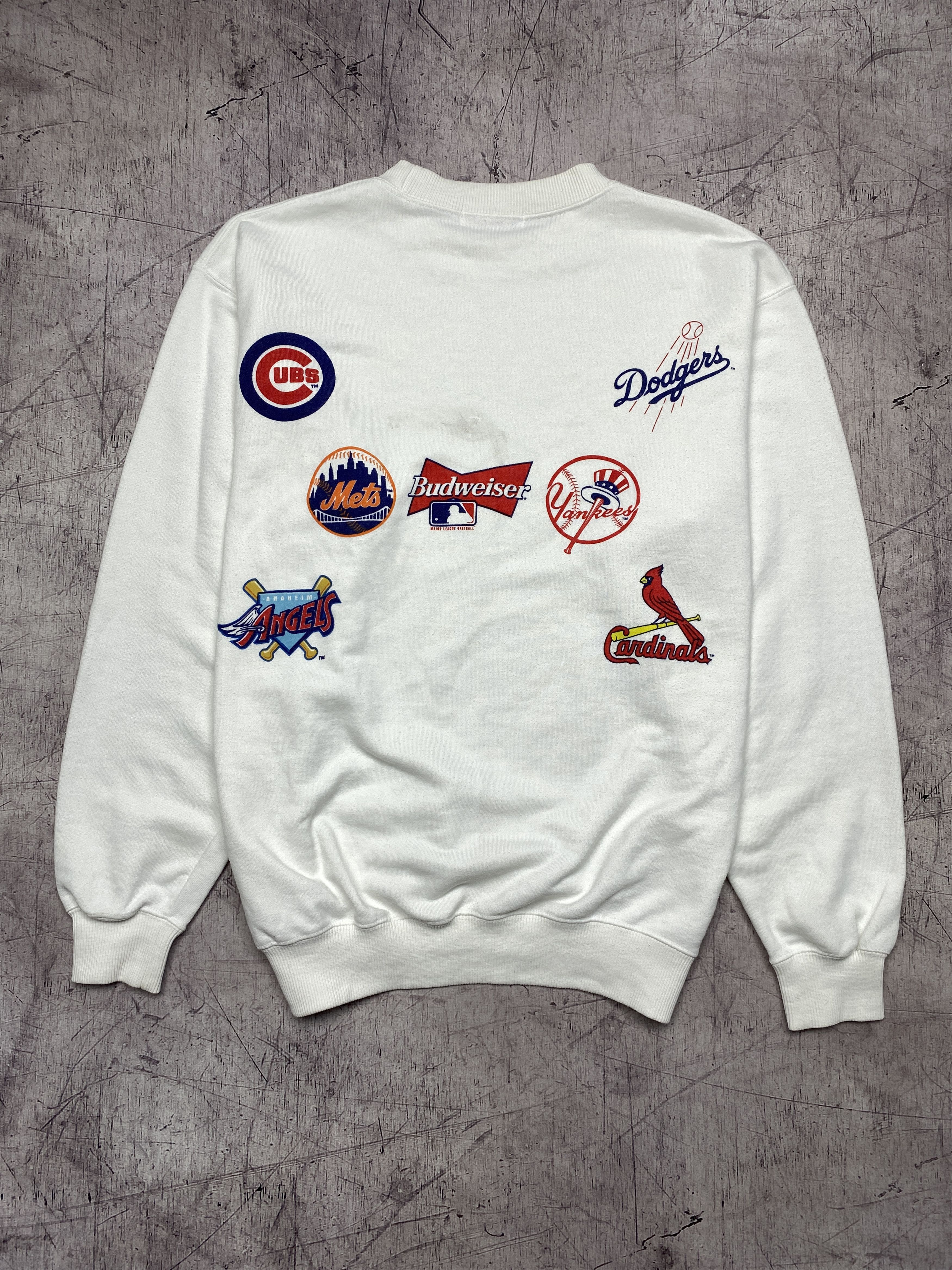 Budweiser Budweiser 90s Vintage Mens Crew Neck Sweatshirt Size US L / EU 52-54 / 3 - 1 Thumbnail