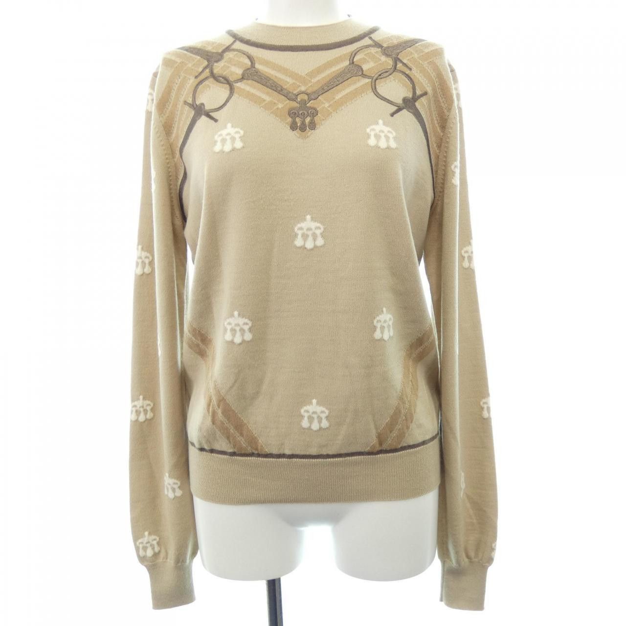 Hermes Hermes Hermes Knitwear Textile Tops DUTY FREE for USA Size ONE SIZE - 1 Thumbnail