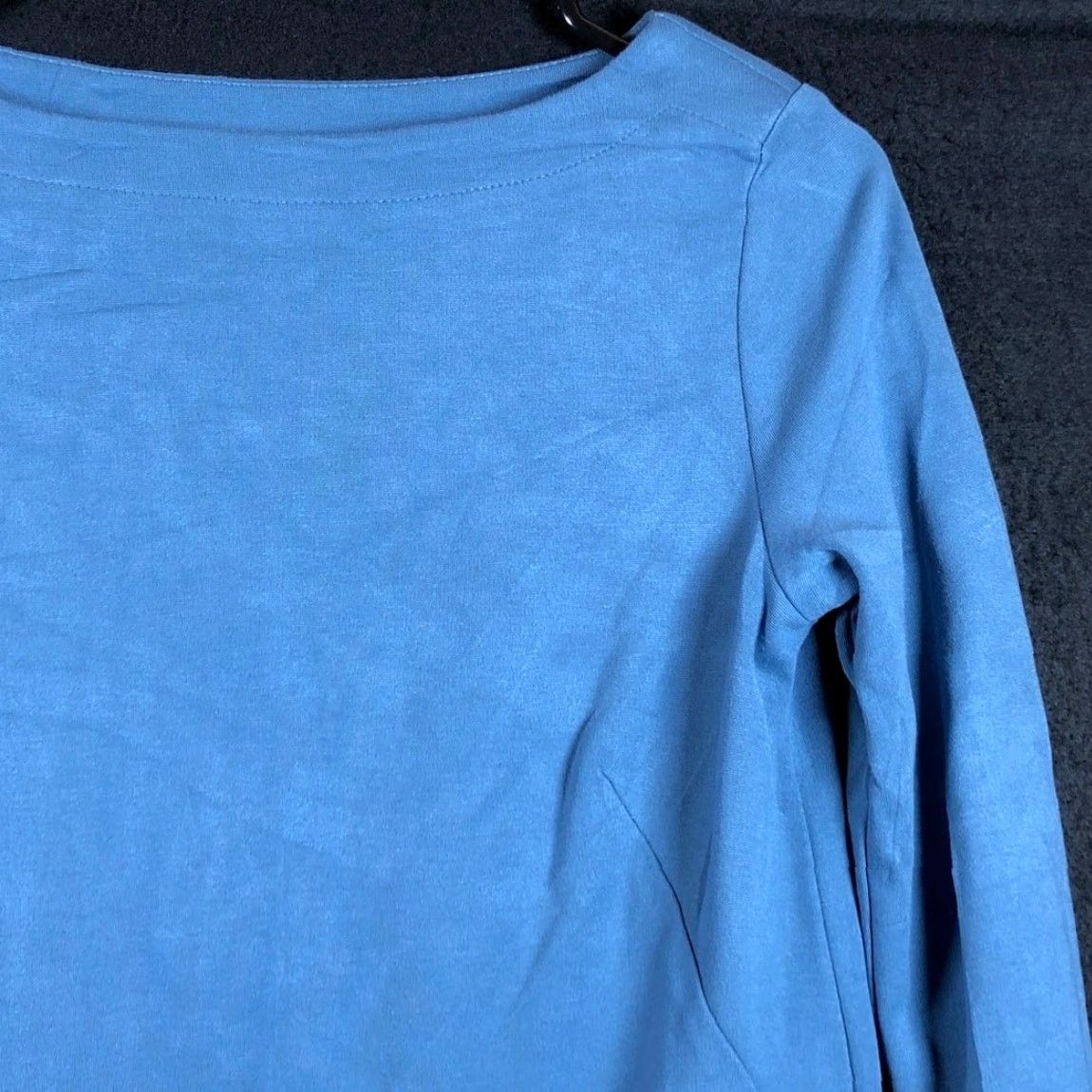 Vintage J Jill Sweater Dress Blue Ponte Long Sleeve Crew Neck XS Womens Knit Dress Counterpart Size XS / US 0-2 / IT 36-38 - 4 Thumbnail