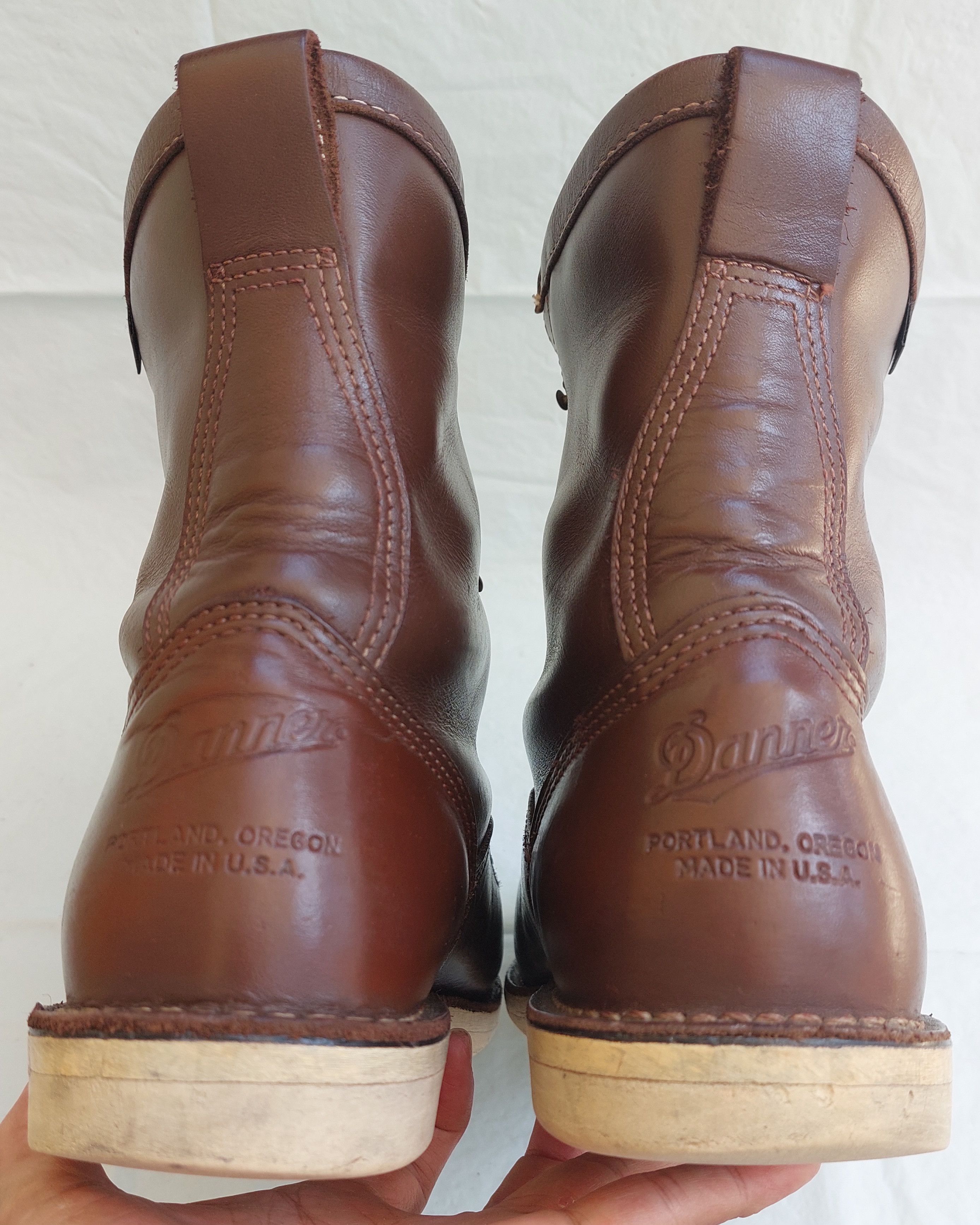 Danner DANNER POWER FOREMAN 8" brown composite toe GORE-TEX boot Size US 12 / EU 45 - 9 Thumbnail