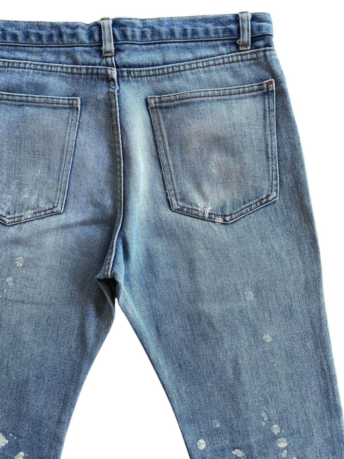 Japanese Brand Japanese TTU Distressed Paint Splatters Patchwork Denim Size US 29 - 10 Thumbnail