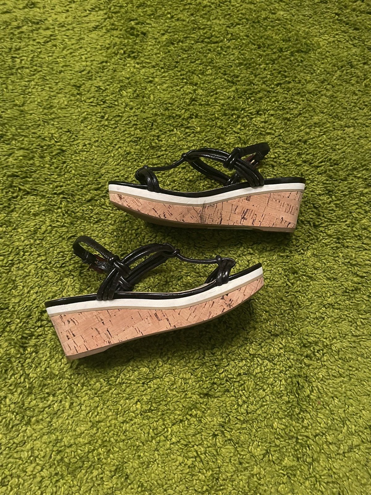 Prada Prada avant Garde platform sandals Size US 6 / IT 36 - 7 Thumbnail