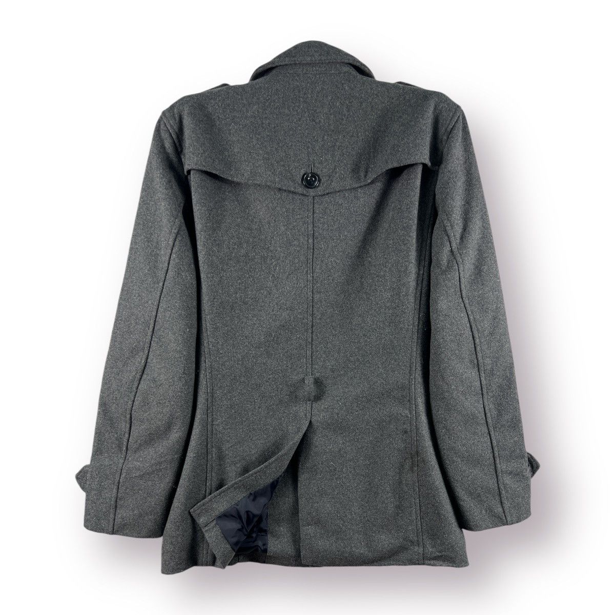 If Six Was Nine × Japanese Brand × semanticdesign 🔥 Semantic Design wool Coat Size US S / EU 44-46 / 1 - 10 Thumbnail