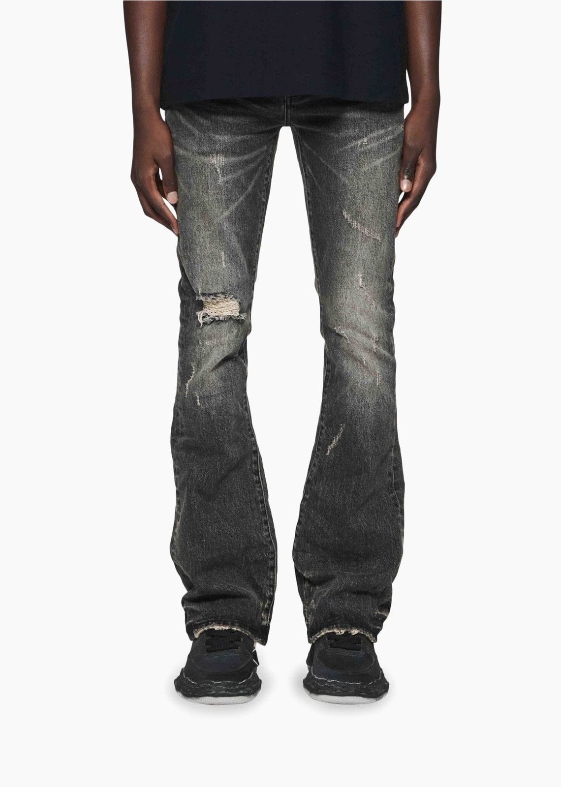 Purple × Purple Brand P004 Flare Bootcut Denim Size US 30 / EU 46 - 4 Thumbnail