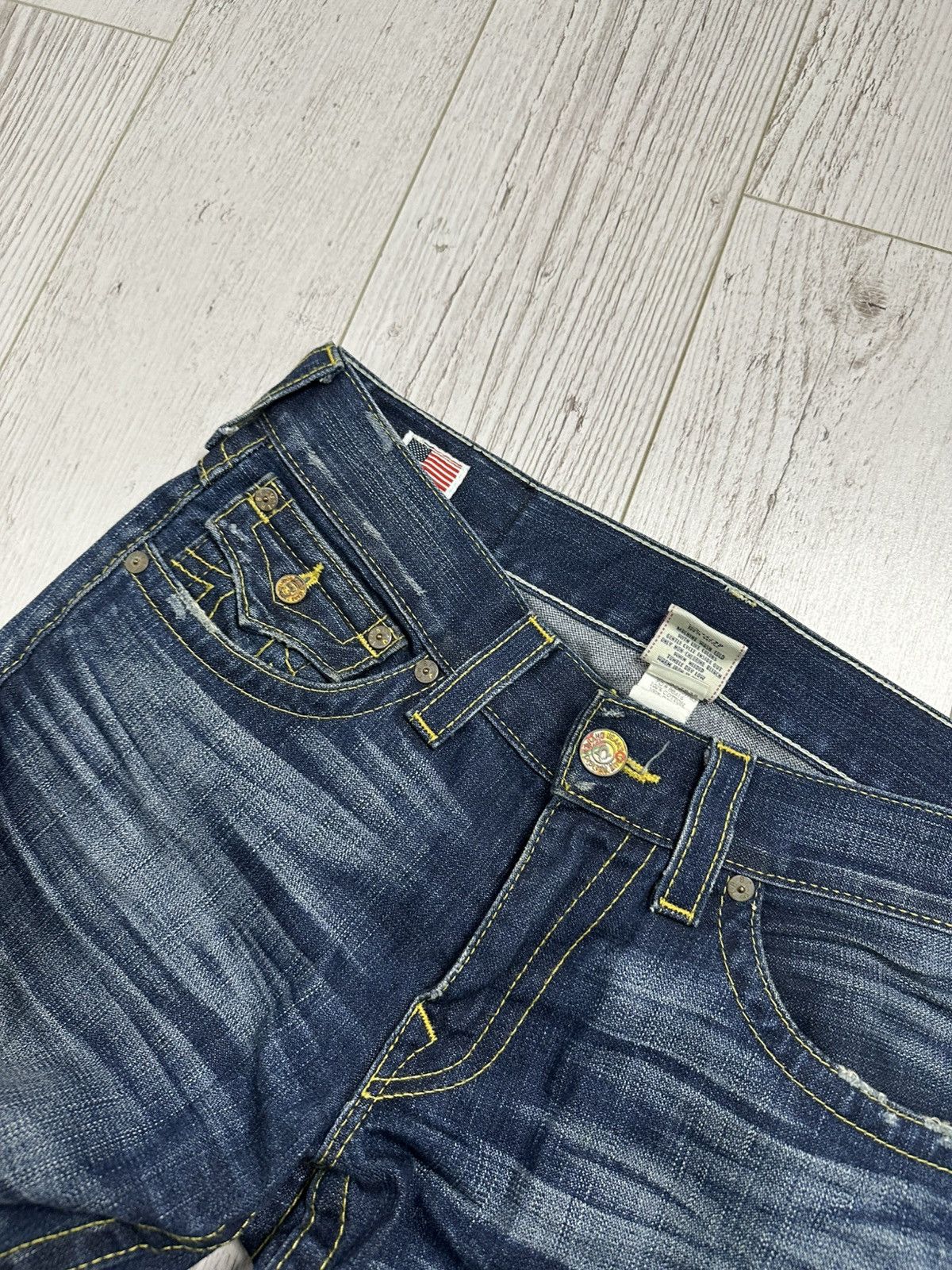 True Religion True Religion Ricky 2010's vintage halloween baggy jeans Size US 32 / EU 48 - 9 Thumbnail