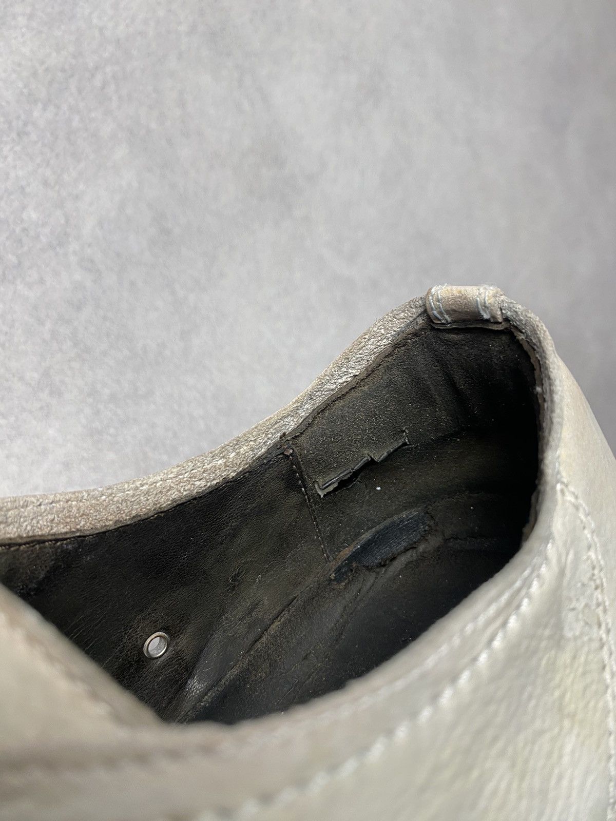 Lanvin Vintage Lanvin Distressed Cap Toe Leather sneakers Size US 8 / EU 41 - 18 Thumbnail