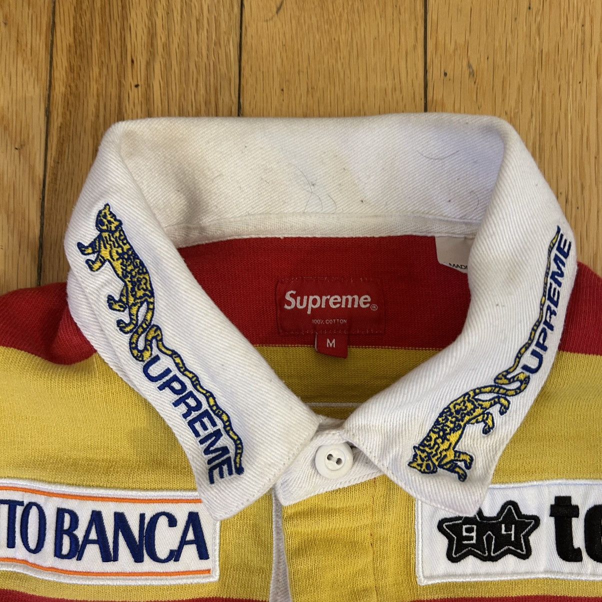 Supreme Supreme Stripe Rugby Orange Medium Size US M / EU 48-50 / 2 - 2 Thumbnail
