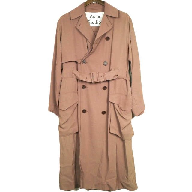 Acne Studios Acne Studios Orisia Twill Trench Coat Others Outerwear FN-WN-OUTW000100 DUTY FREE for USA