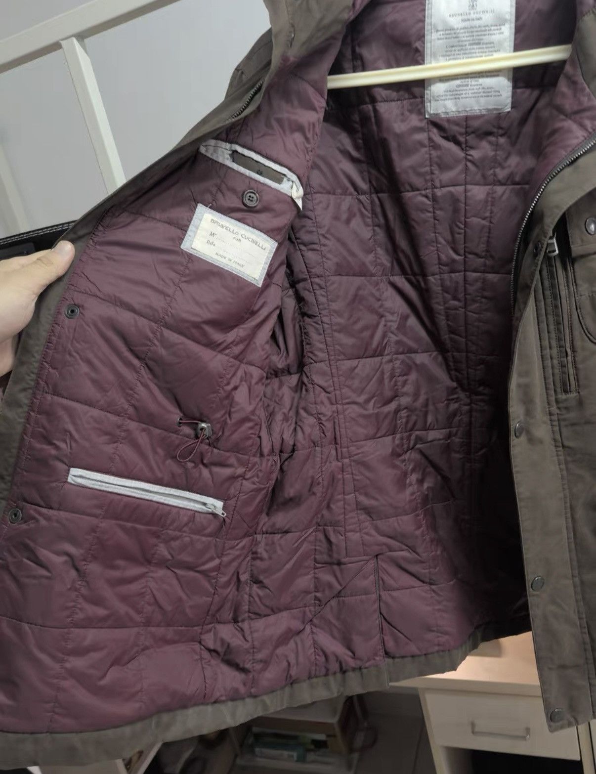 Brunello Cucinelli Brunello Cucinelli Safari/Utility Hooded Jacket Size US M / EU 48-50 / 2 - 4 Thumbnail