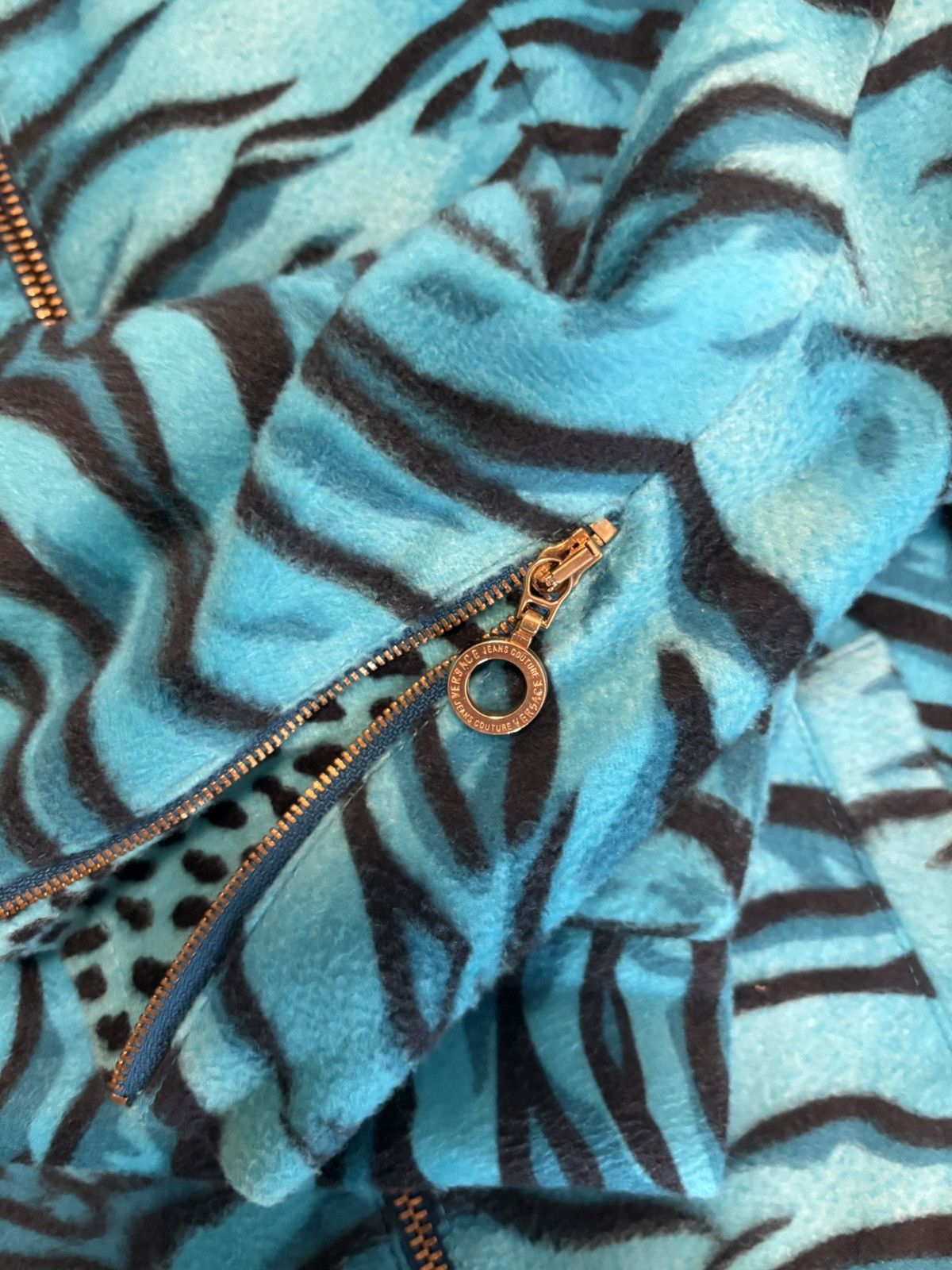Versace Jeans Couture 90‘s Versace Jeans Couture Animal Print Size XS / US 0-2 / IT 36-38 - 3 Thumbnail
