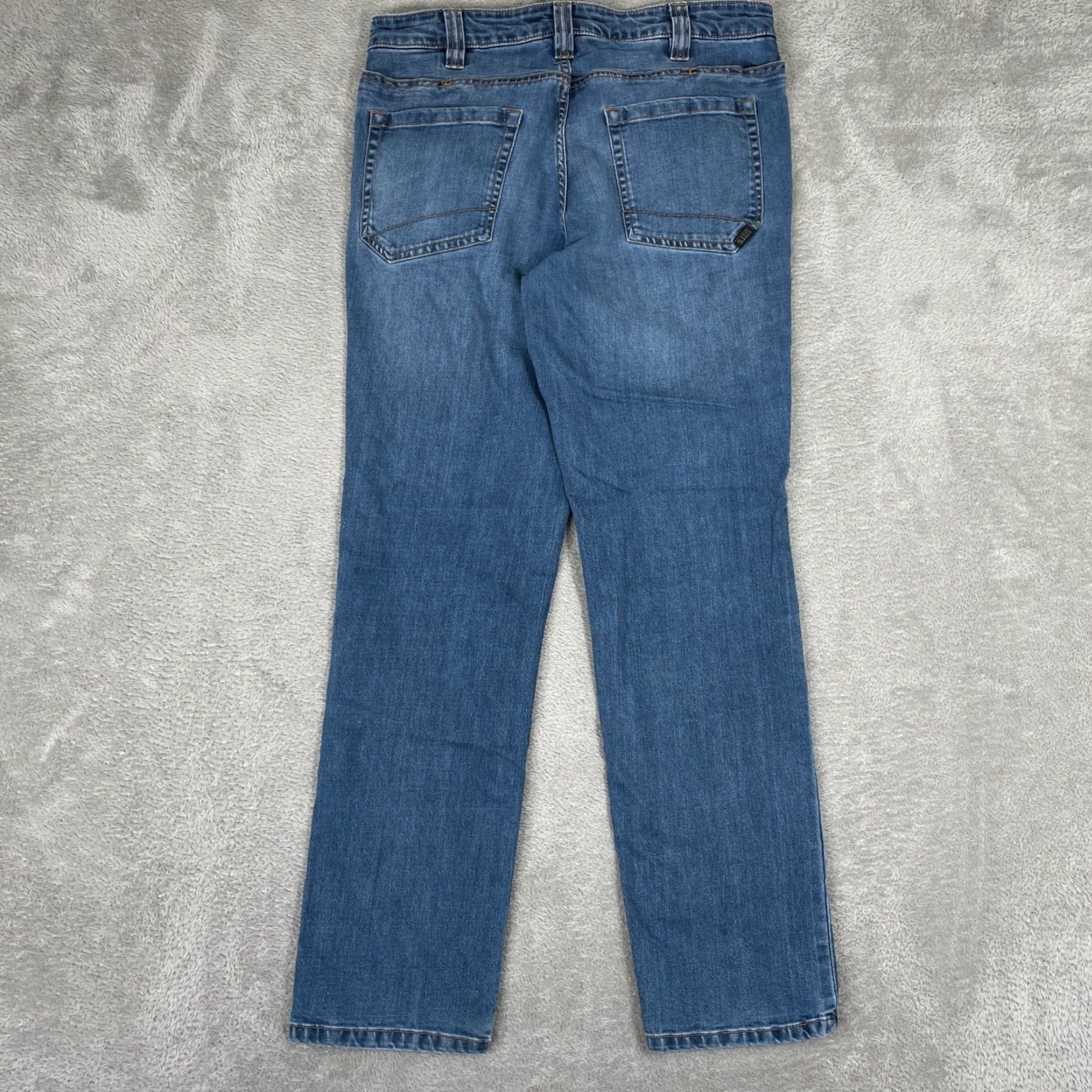 Vintage VINTAGE? No. 5.11 Tactical Jeans Mens 32x31 Blue Straight Leg Utility Workwear Denim Size US 32 / EU 48 - 2 Thumbnail