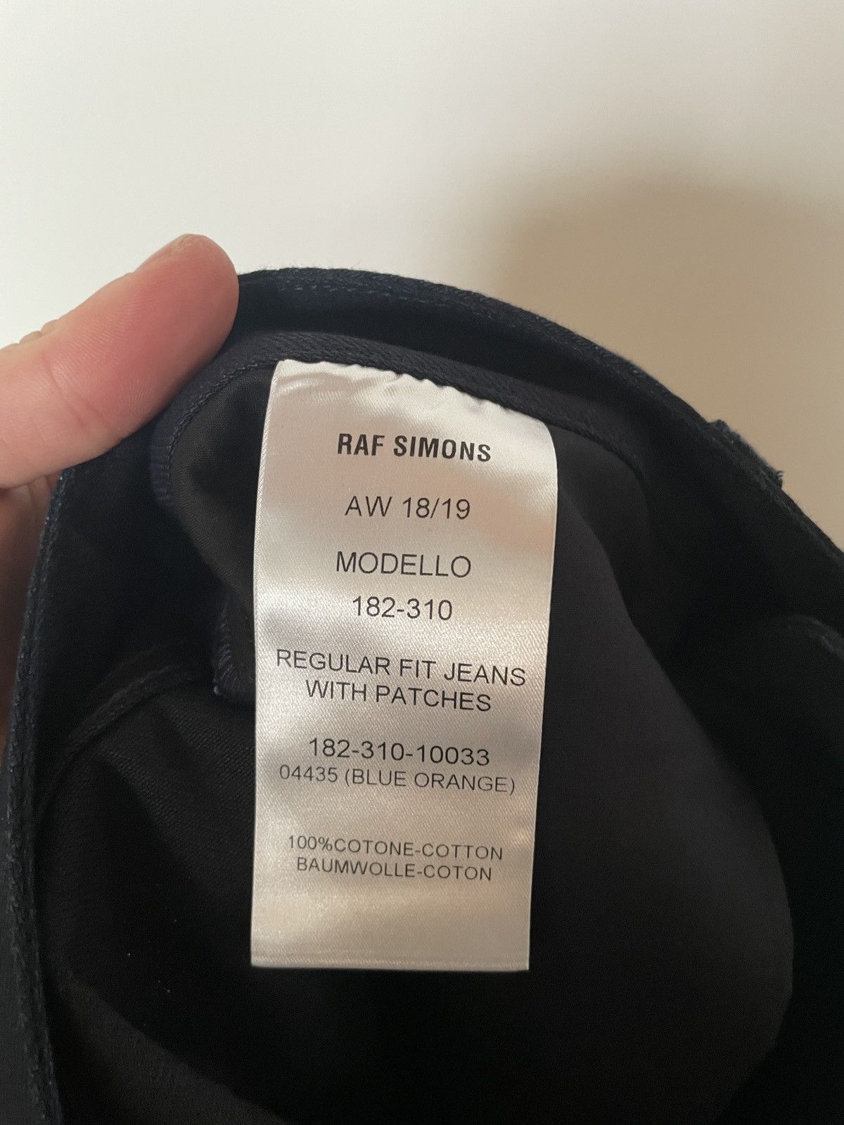 Raf Simons Raf simons drugs jeans Size US 31 - 7 Thumbnail