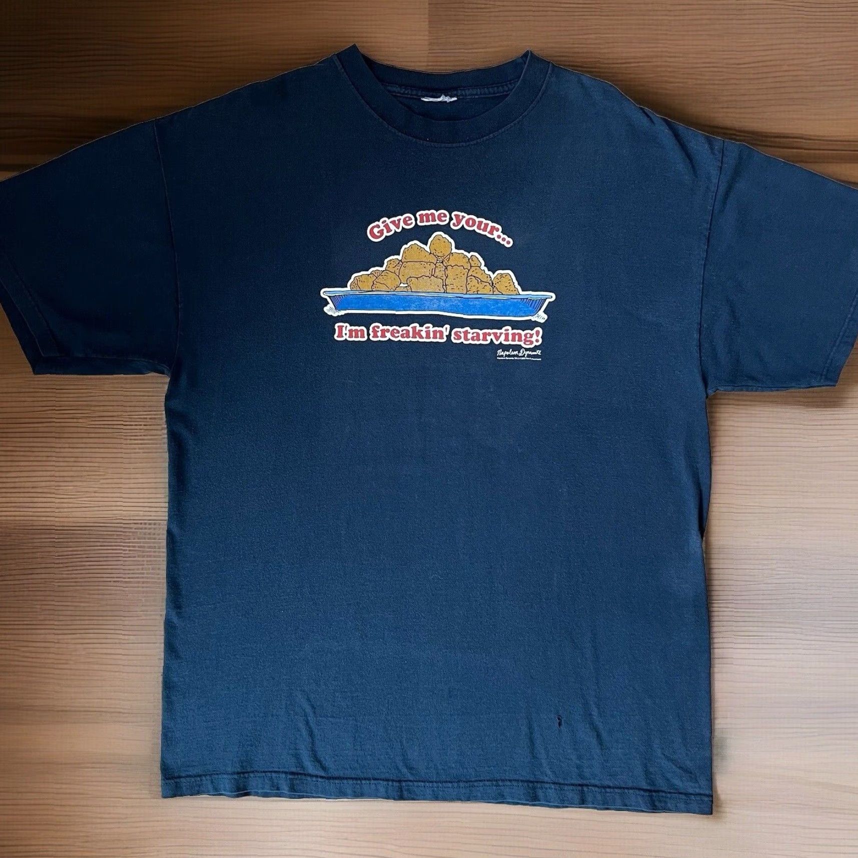 Vintage VINTAGE Napoleon Dynamite Shirt XL Navy Y2K Comedy Movie Logo Graphic Short Sleeve Mens US 90s Size US XL / EU 56 / 4 - 2 Thumbnail