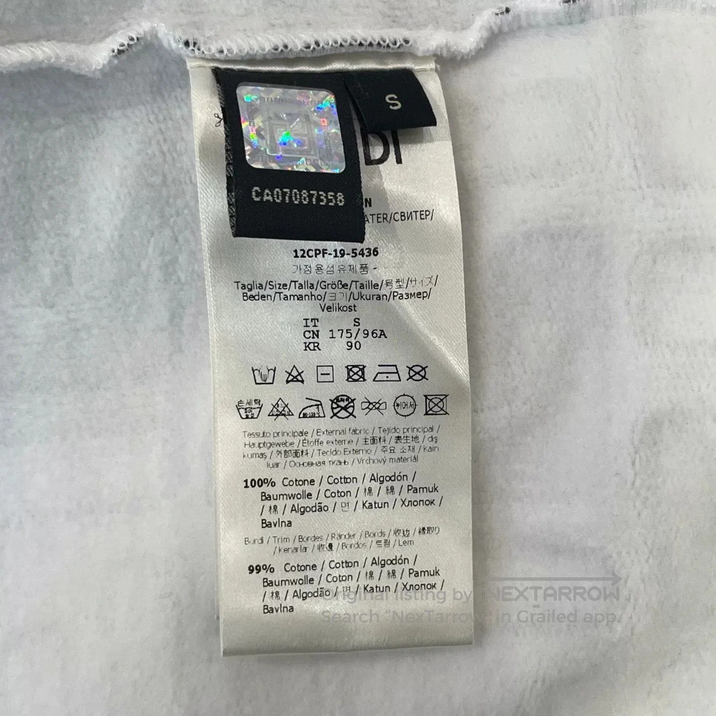 Fendi Fendi Double F Logo White Hoodie. Size US S / EU 44-46 / 1 - 6 Thumbnail