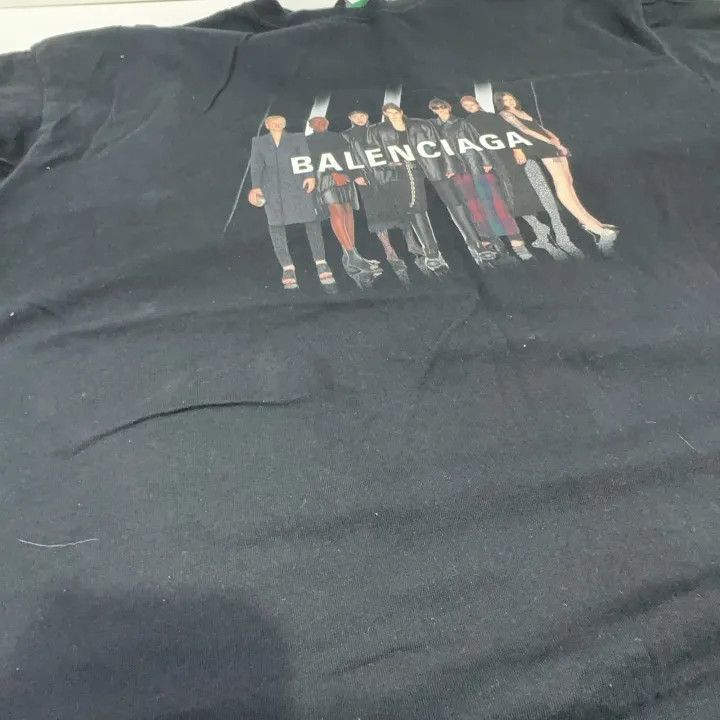 Balenciaga Balenciaga Balenciaga Graphic Print Relaxed Fit Short Slee Size US L / EU 52-54 / 3 - 9 Thumbnail