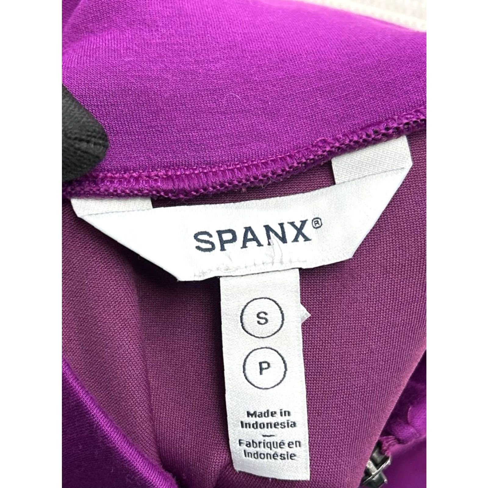 Spanx Spanx Jacket Womens Small Purple Running Full Zip Size S / US 4 / IT 40 - 3 Thumbnail