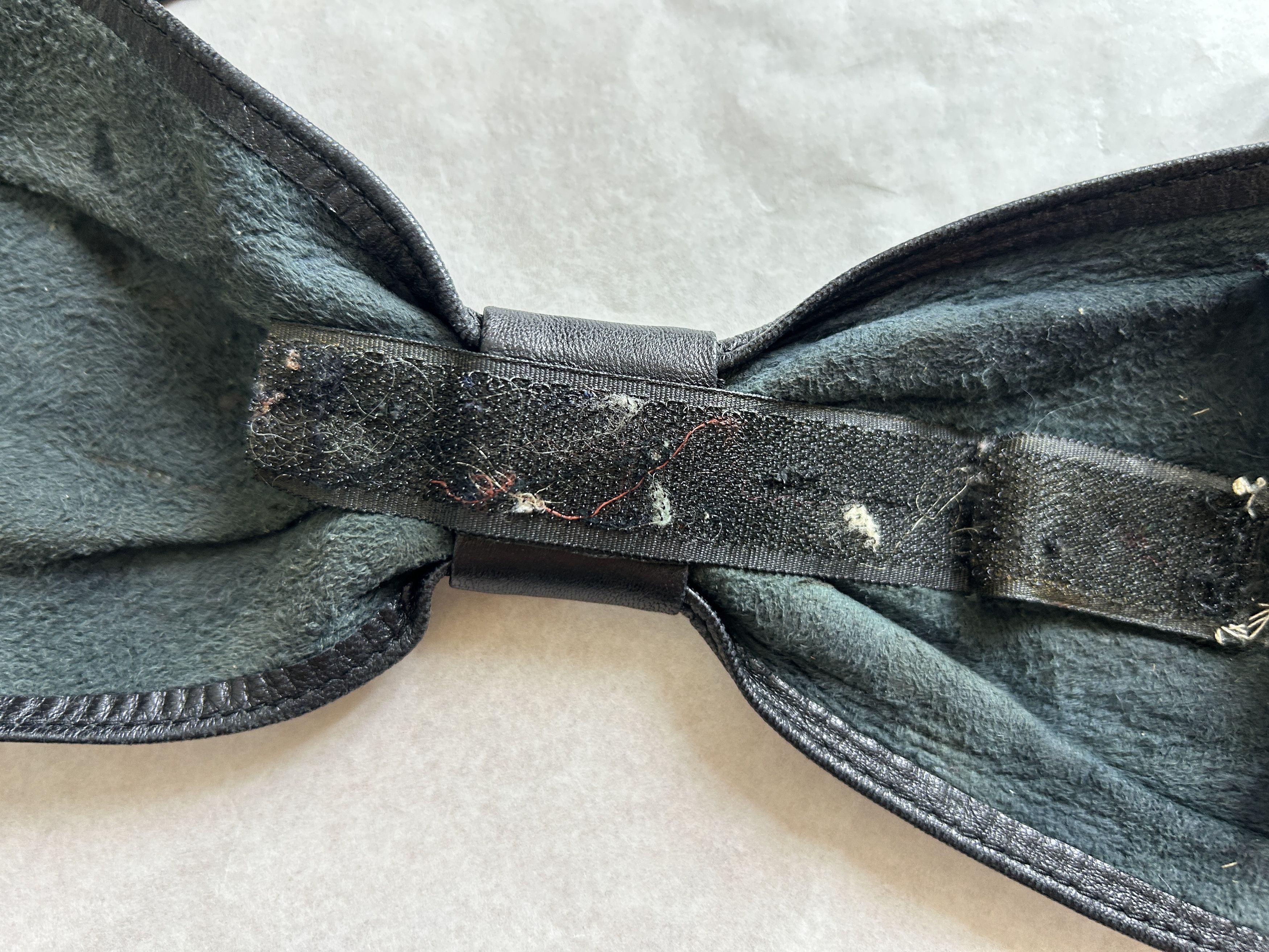 Vintage Vintage 80s Black Leather Wrap Belt Size ONE SIZE - 10 Thumbnail