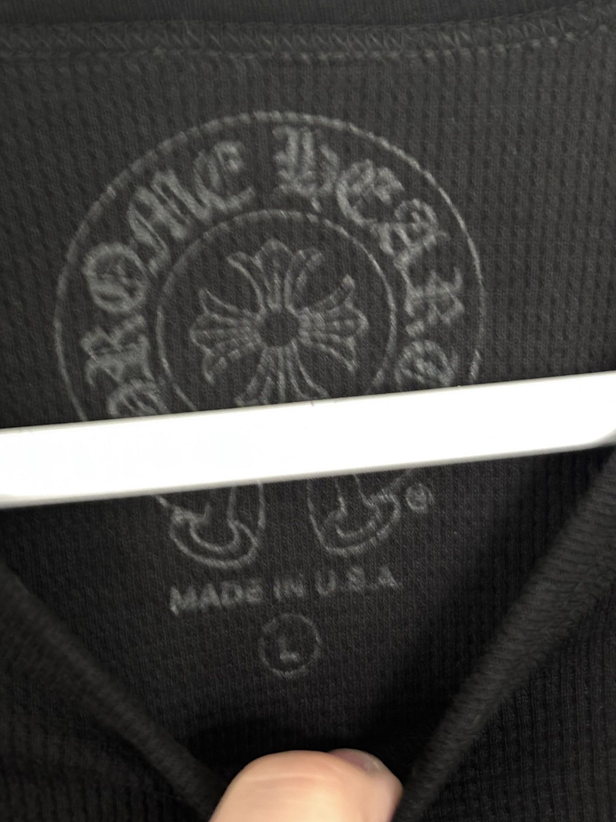 Chrome Hearts Chrome Hearts Scroll Thermal Brand New Size US L / EU 52-54 / 3 - 3 Thumbnail