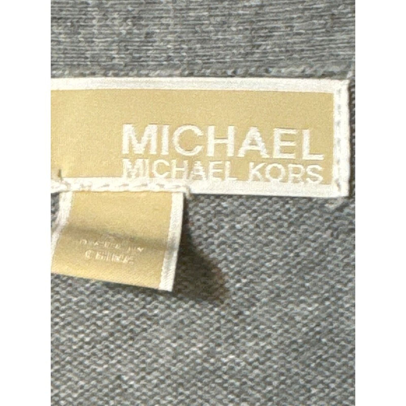 Michael Kors Michael Kors Womens Open Front Cardigan Zipper Cuff Medium Size M / US 6-8 / IT 42-44 - 3 Thumbnail