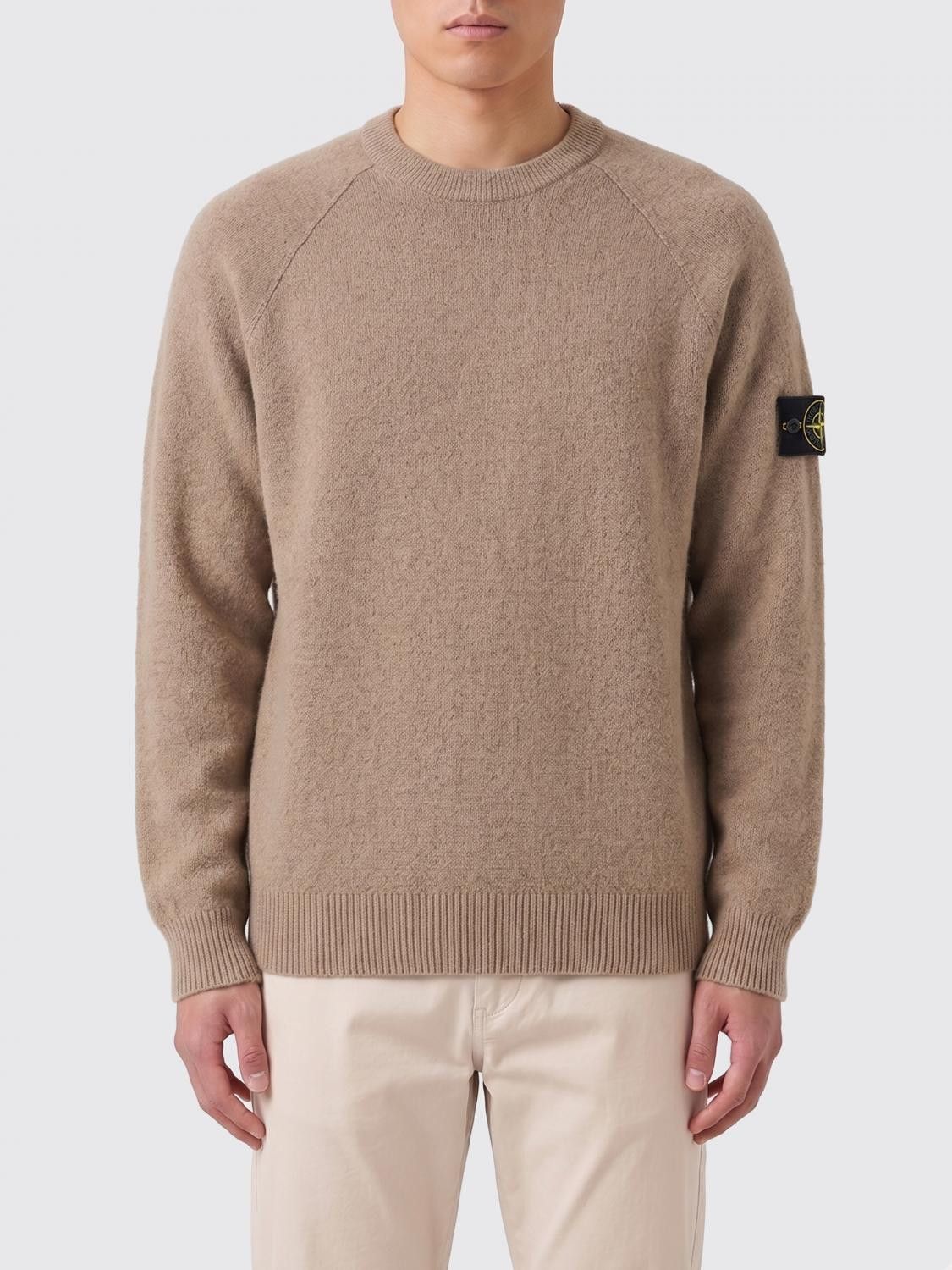 Stone Island Stone Island Sweater Men Sand Size US S / EU 44-46 / 1 - 1 Thumbnail