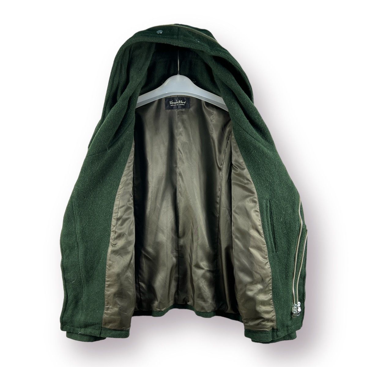 Tornado Mart 🔥 Tornado Mart wool double collar Hood punk Revolution - M Size US XS / EU 42 / 0 - 10 Thumbnail