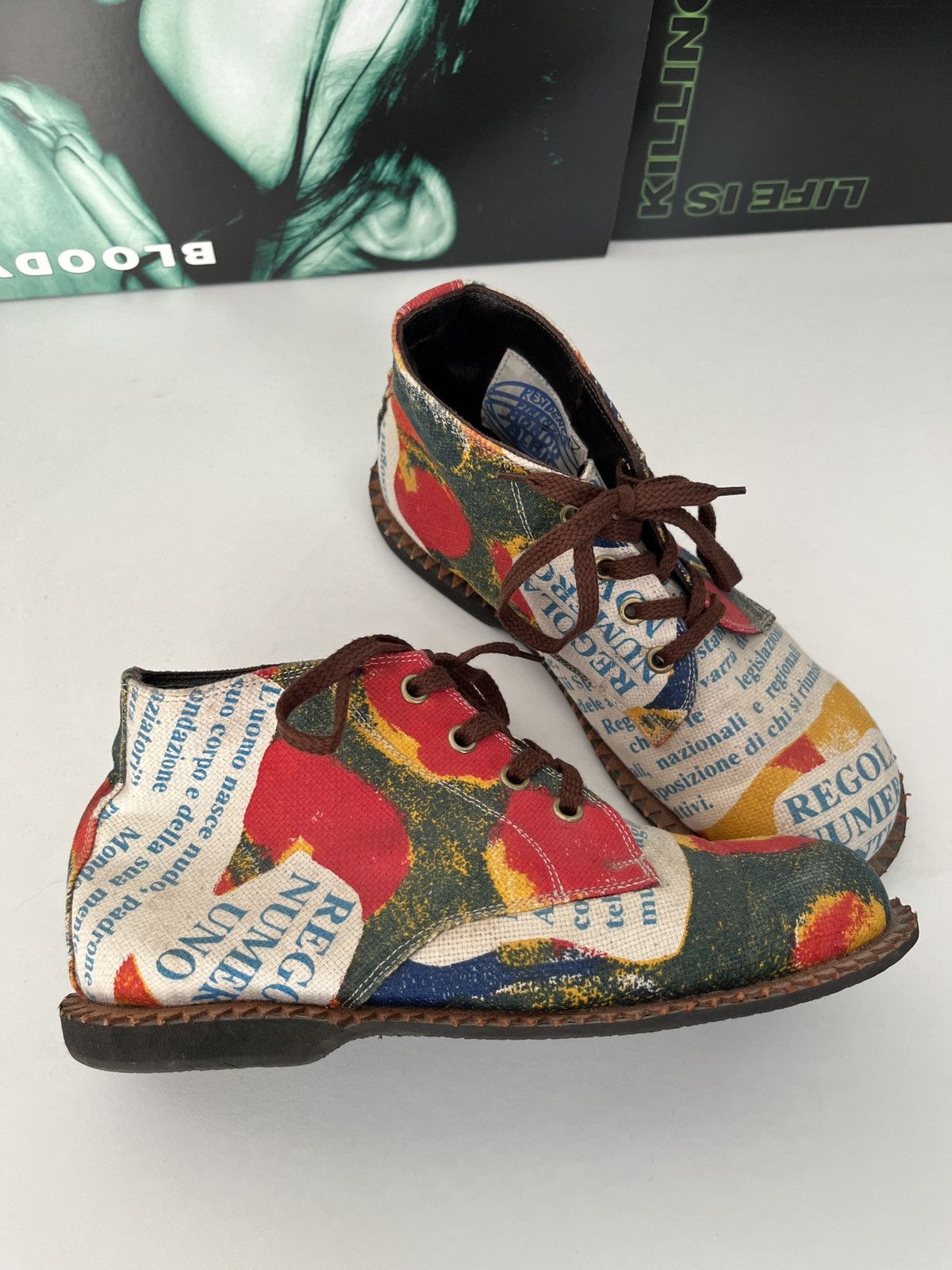 mondo albion residence firenze hand made avant garde boots