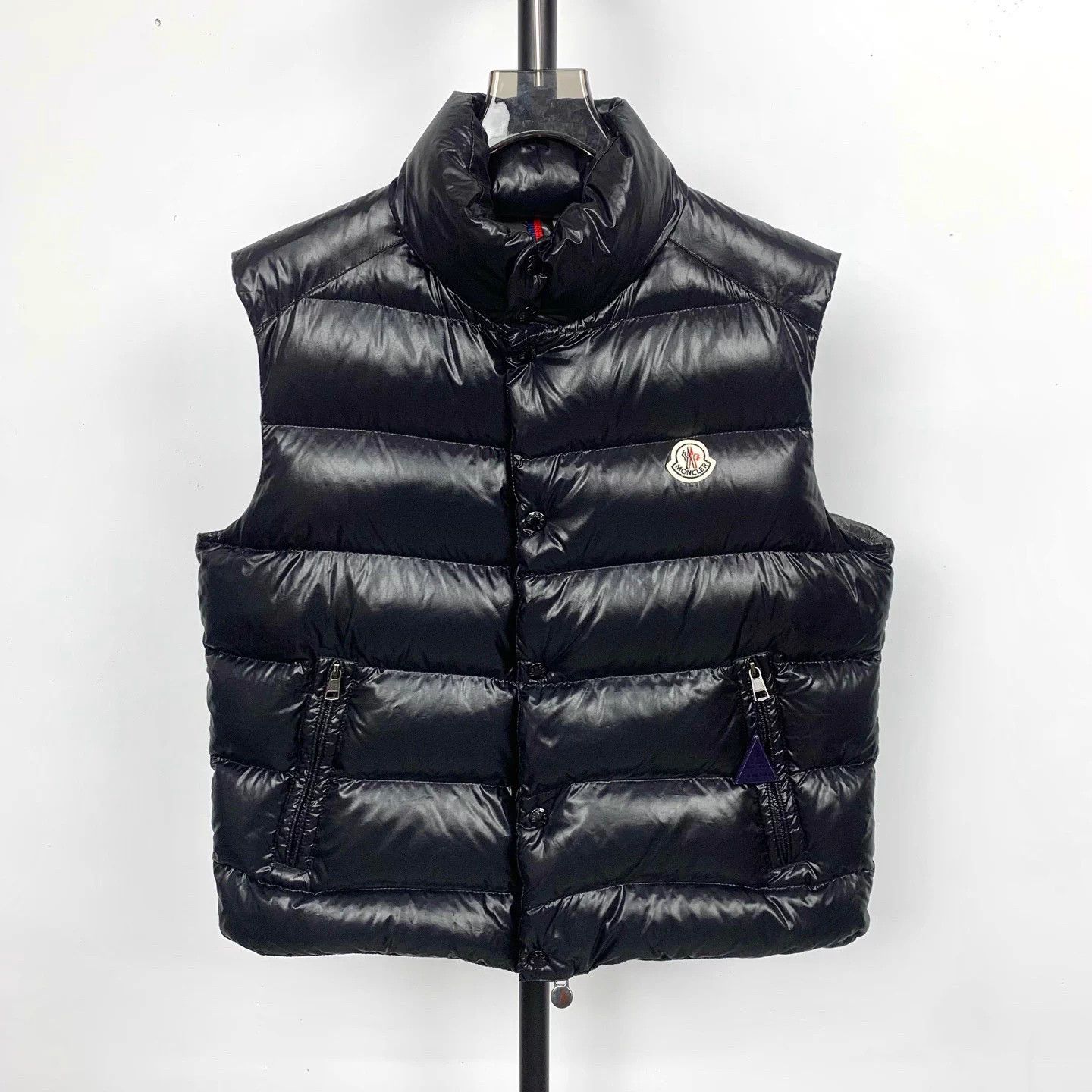 Moncler Moncler Tibb Quilted Nylon Down Vest Logo Size US L / EU 52-54 / 3 - 1 Thumbnail