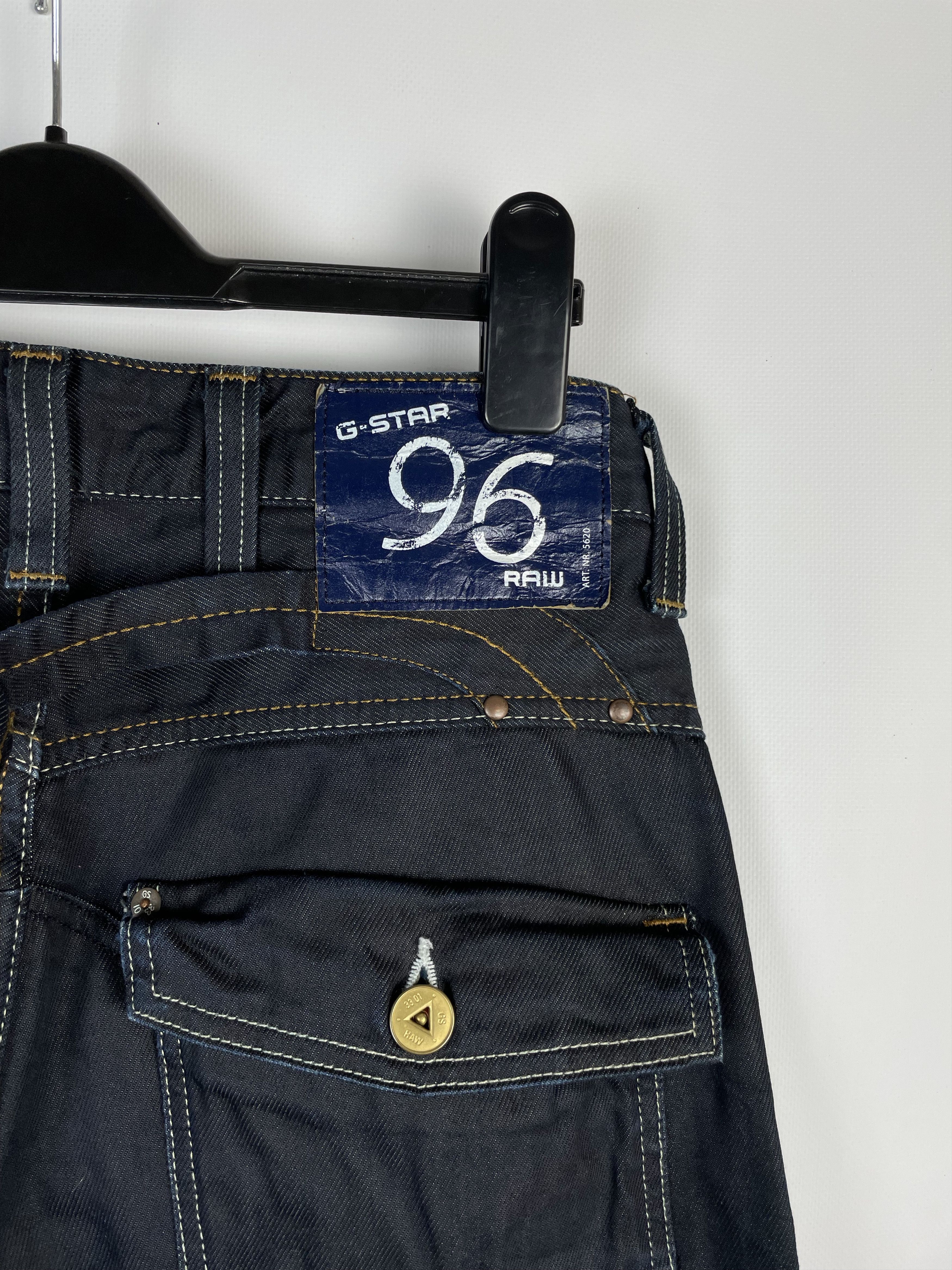 G-Star Vintage G-Star Raw 96 Pants Double Knee Jeans Size US 31 - 3 Thumbnail