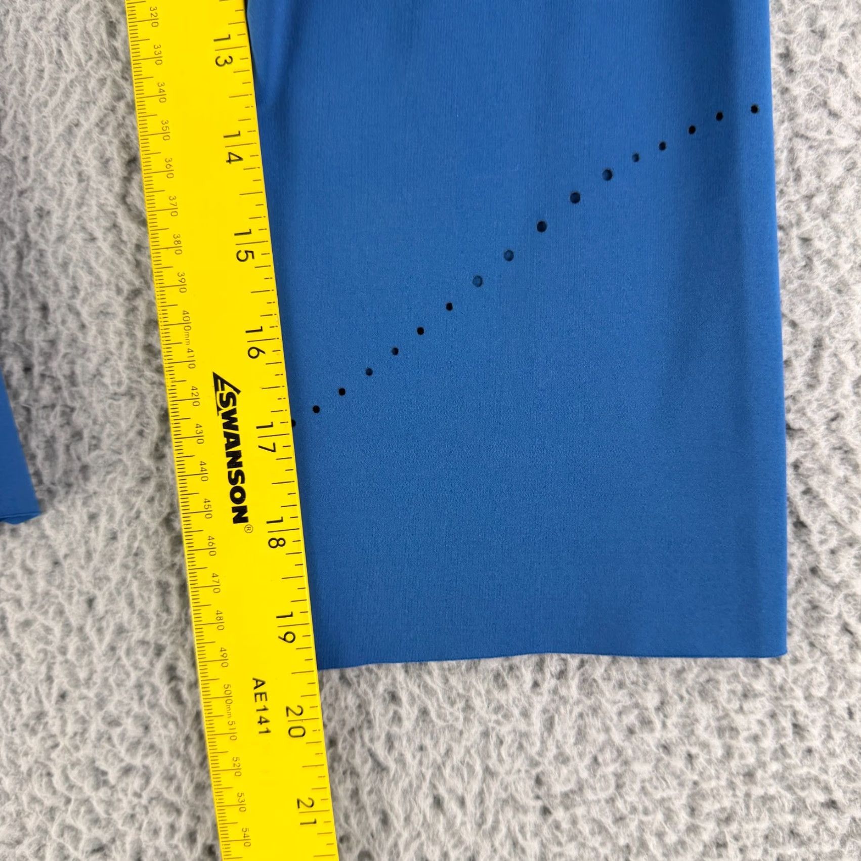 Brooks Brooks Method 3/4 Crop Leggings Womens Medium Blue Pull On Running Sports Gym Size 32" / US 10 / IT 46 - 6 Thumbnail