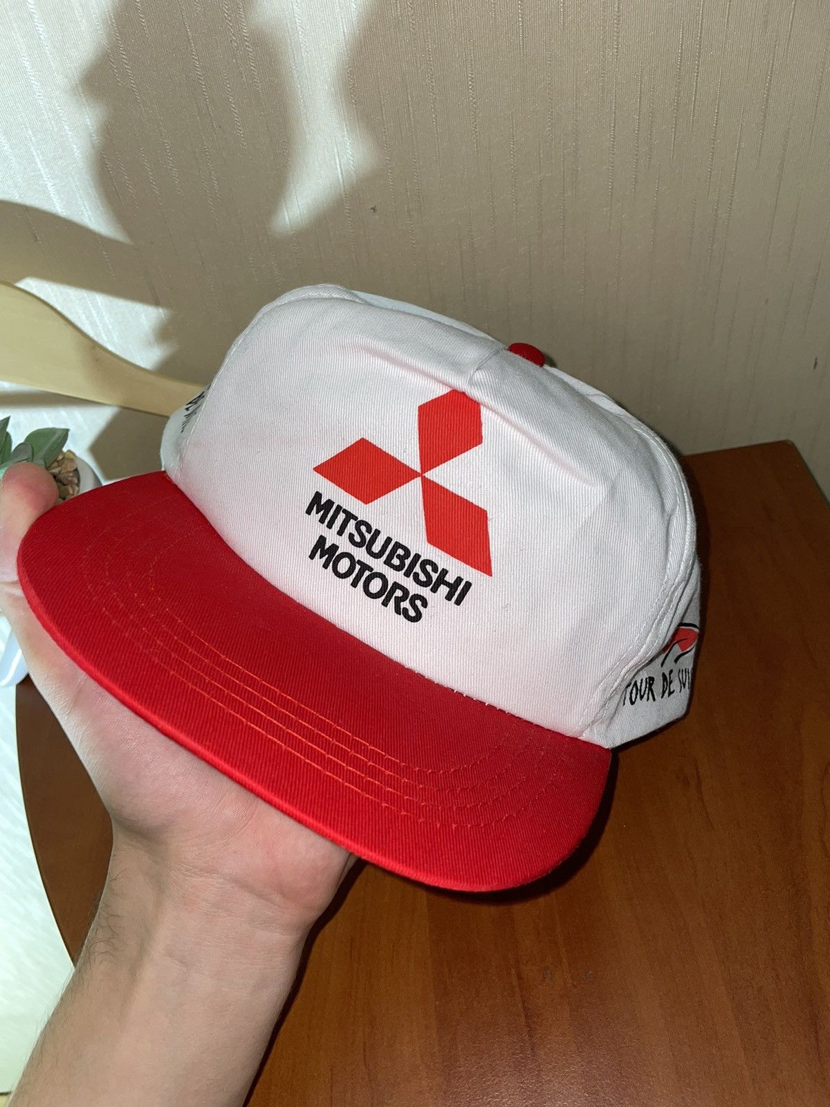 Vintage Mitsubishi racing vintage racing cap 80-90s Size ONE SIZE - 4 Thumbnail