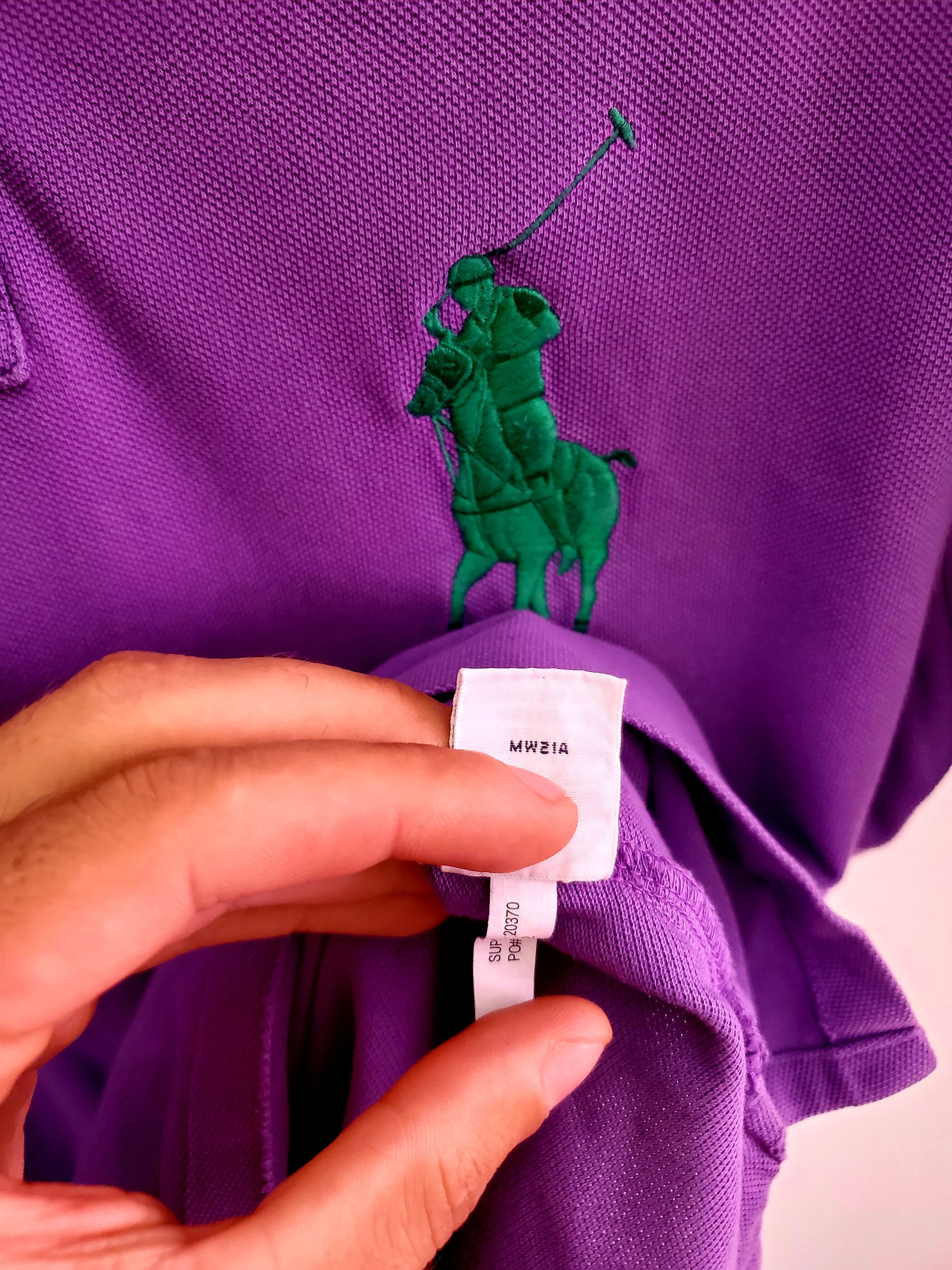 Polo Ralph Lauren × Vintage Vintage Polo Ralph Lauren polo T-shirt Chief Keef style M Size US M / EU 48-50 / 2 - 5 Thumbnail